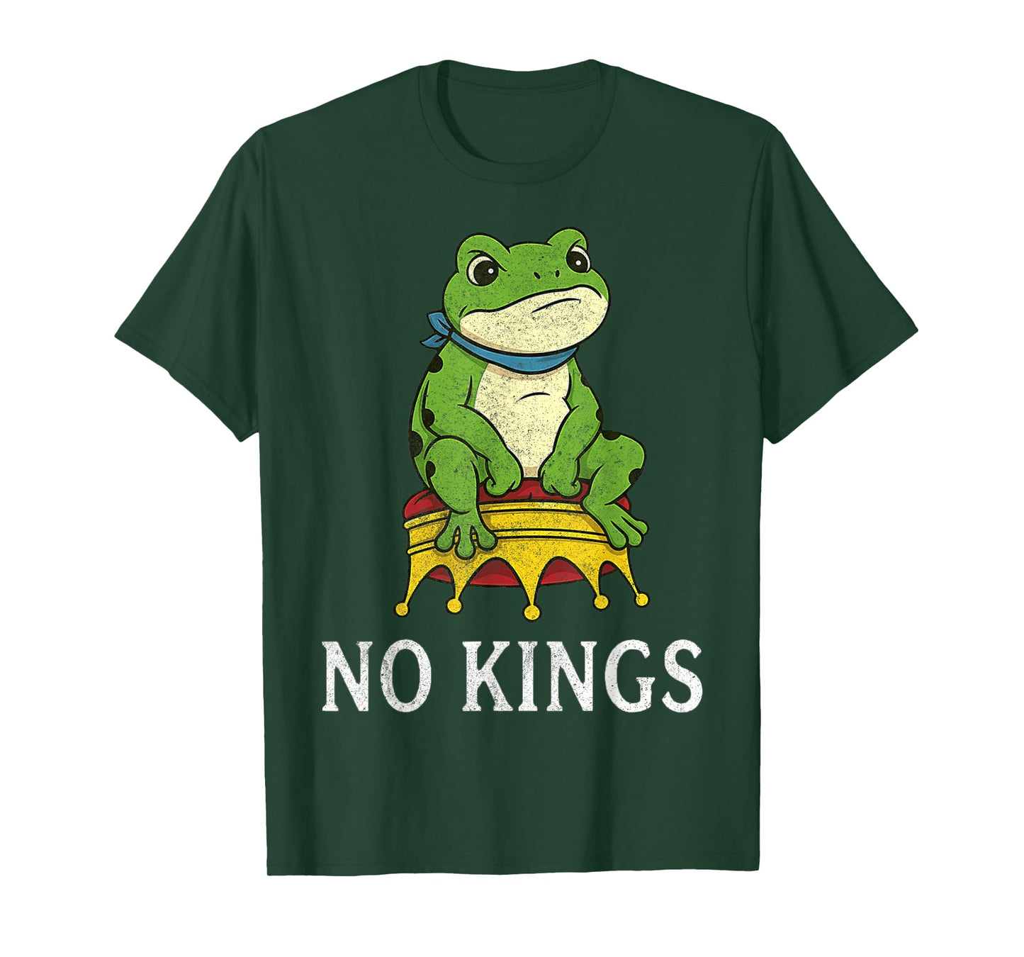 Freedom Portland Frog Resist No Kings T-Shirt