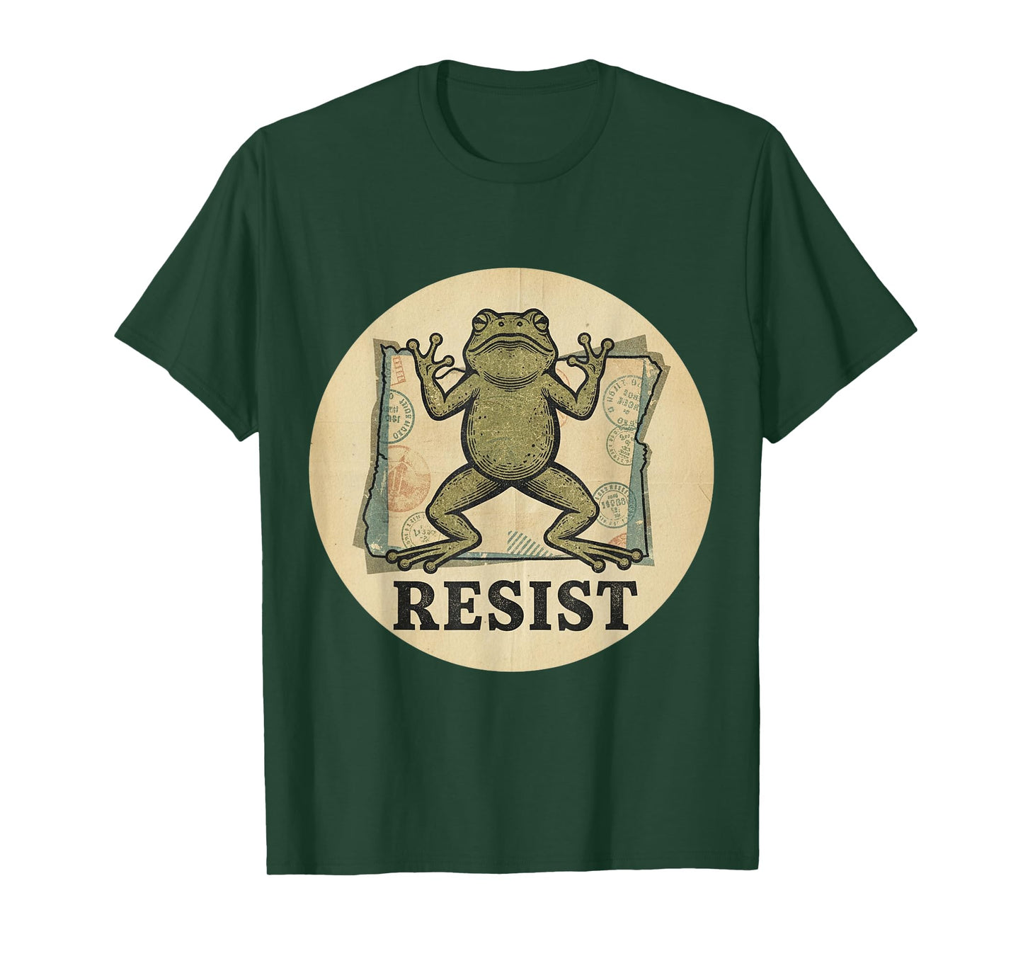 Portland Frog Protest Shirts Portland Frog Protest T-Shirt