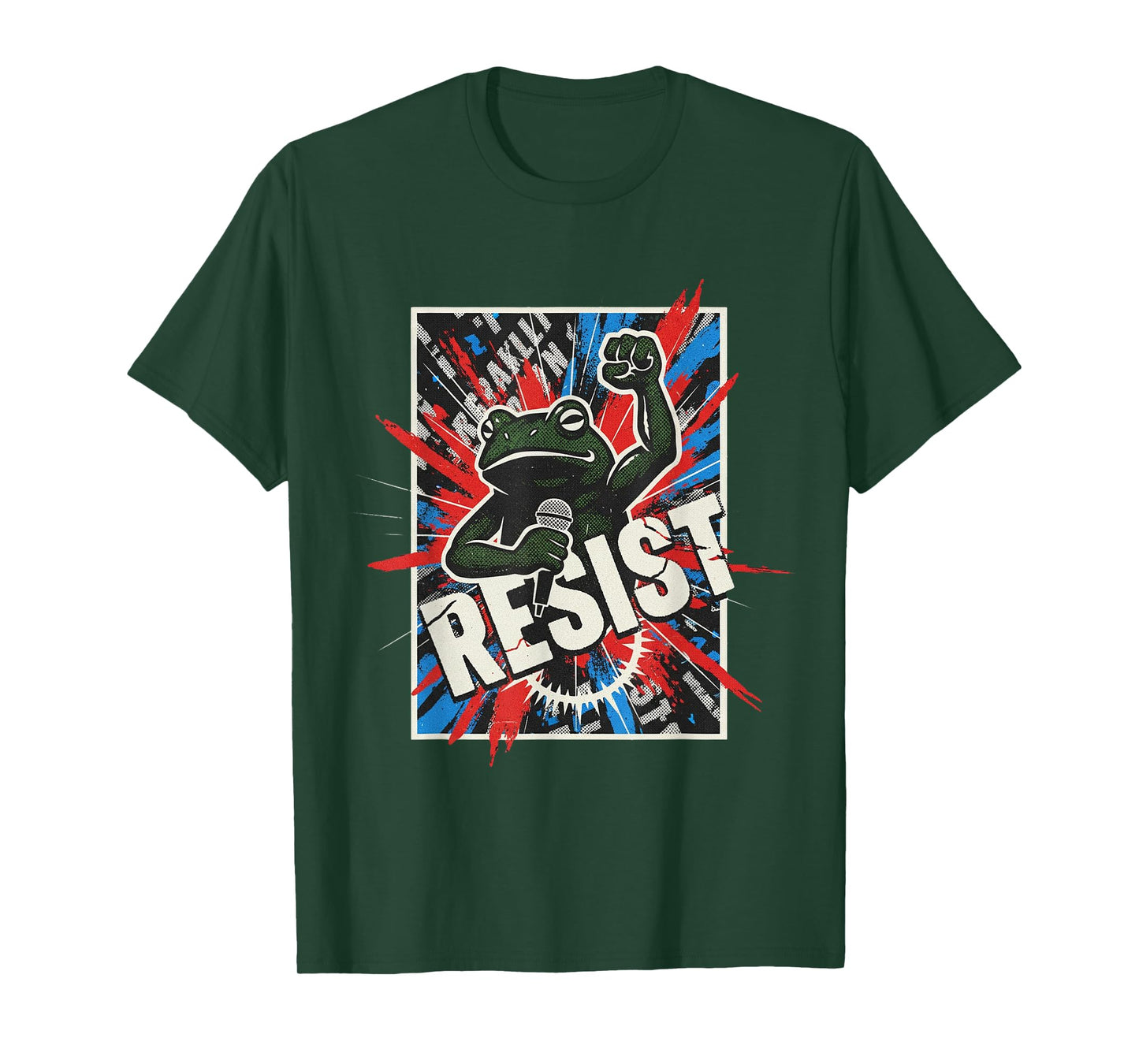 Portland Frog Protest Shirt Funny Portland Frog Protest T-Shirt