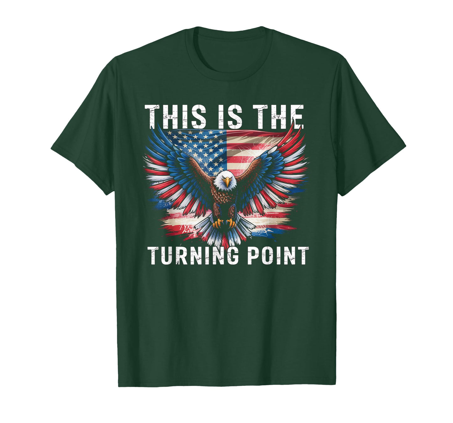 This is The Turning Point American Flag Patriotic Eagle T-Shirt