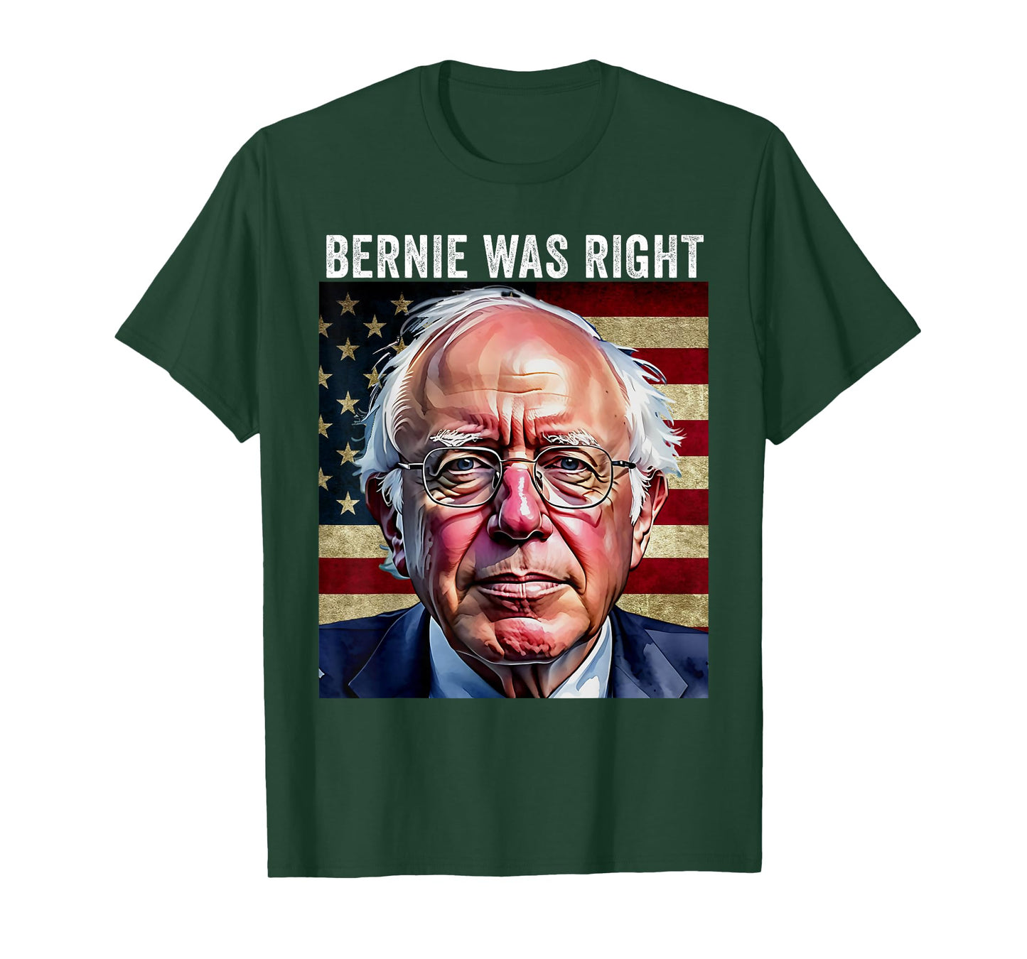 Bernie Sanders Bernie Was Right Indivisible No Kings Protest T-Shirt