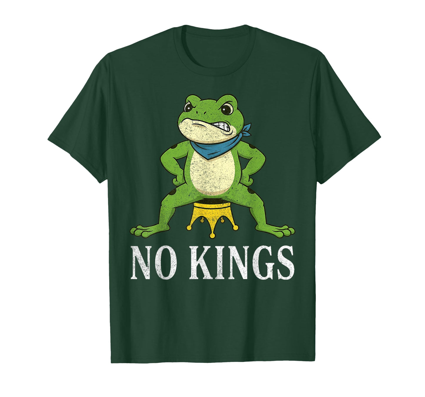 Freedom Portland Frog Resist No Kings T-Shirt