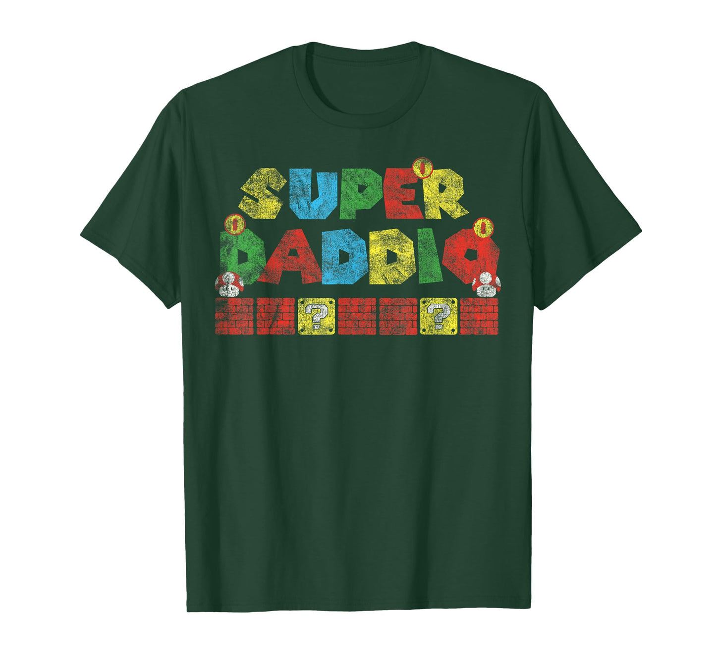 Super Daddio Retro Gamer Dad Style T-Shirt