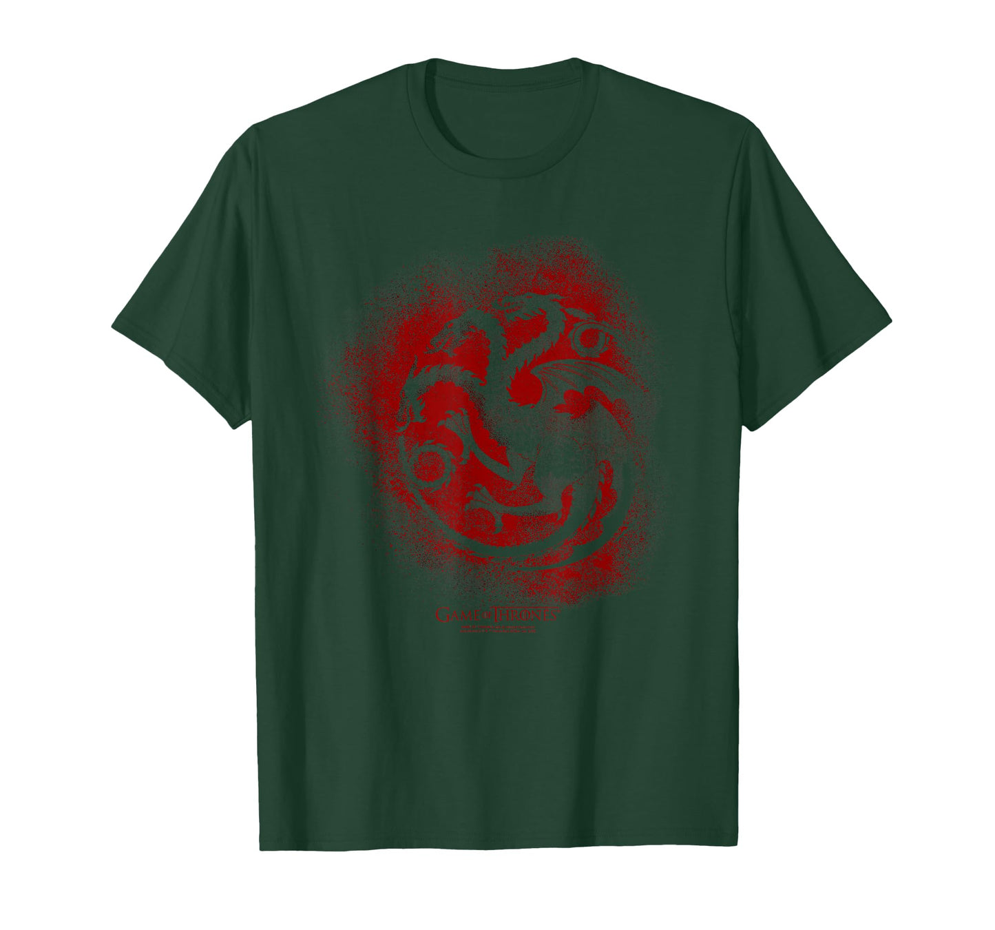 Game of Thrones Targaryen Sprayed Outline Sigil T-Shirt