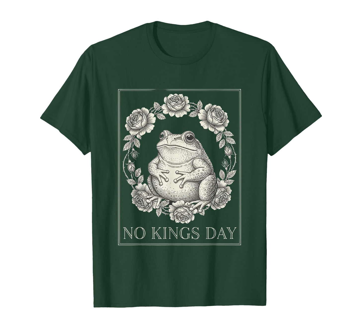 No Kings Day Portland Shirt Frog Protest T-Shirt