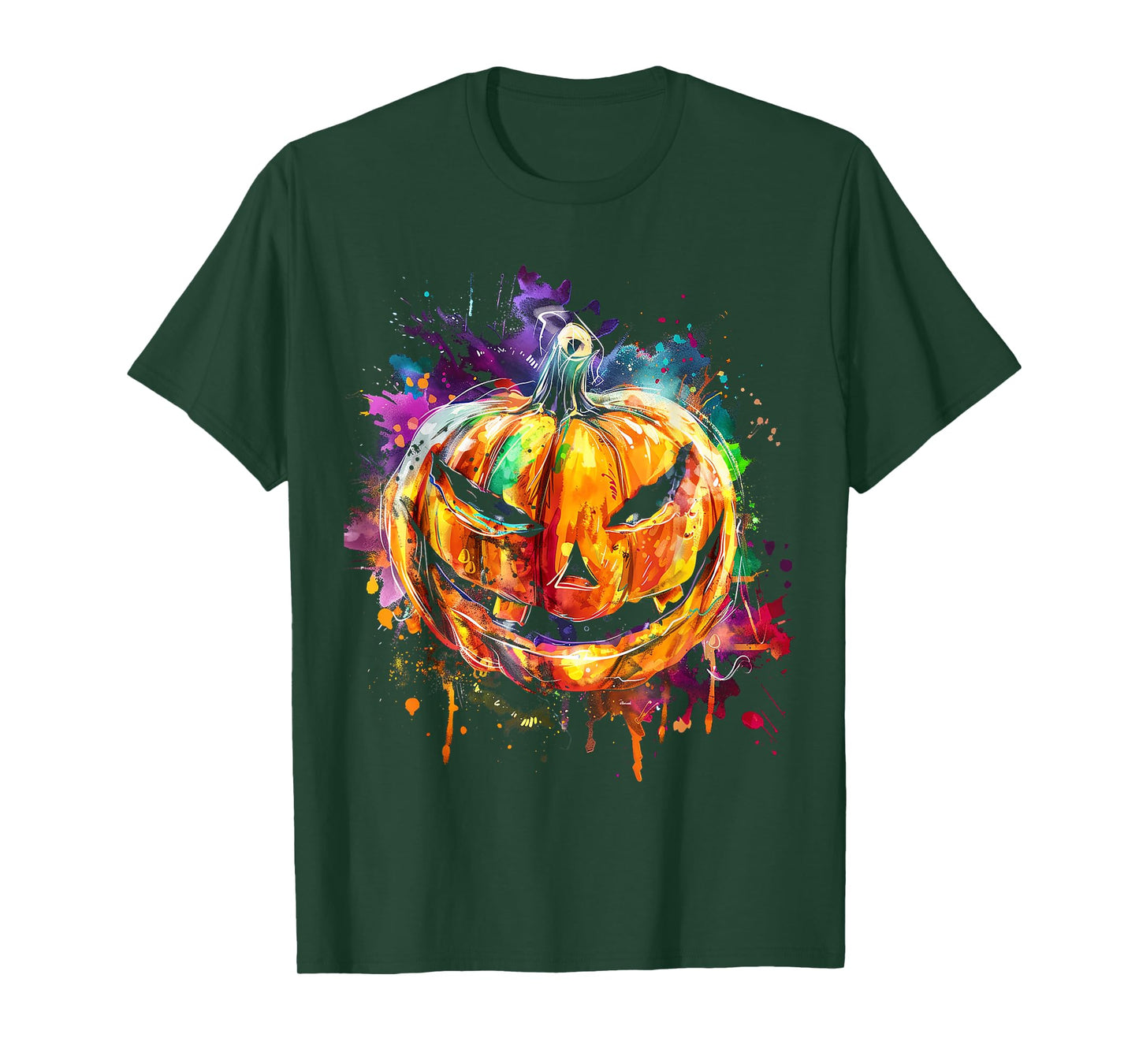 Pumpkin Costume Halloween Spooky Art Pumpkin T-Shirt
