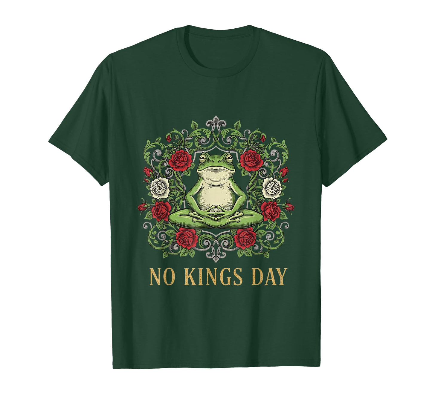 No Kings Day Portland Shirt Frog Protest T-Shirt