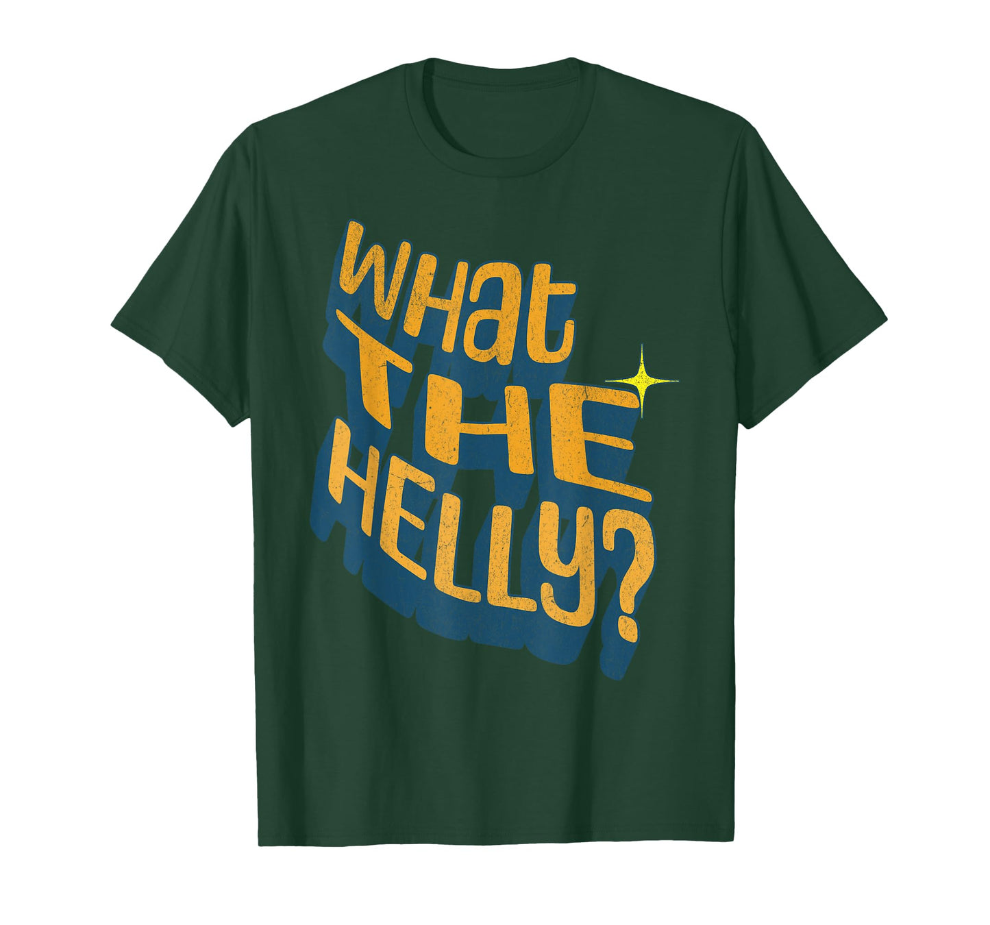 What The Helly Ironic Meme Brainrot Quote Gen Z Alpha T-Shirt