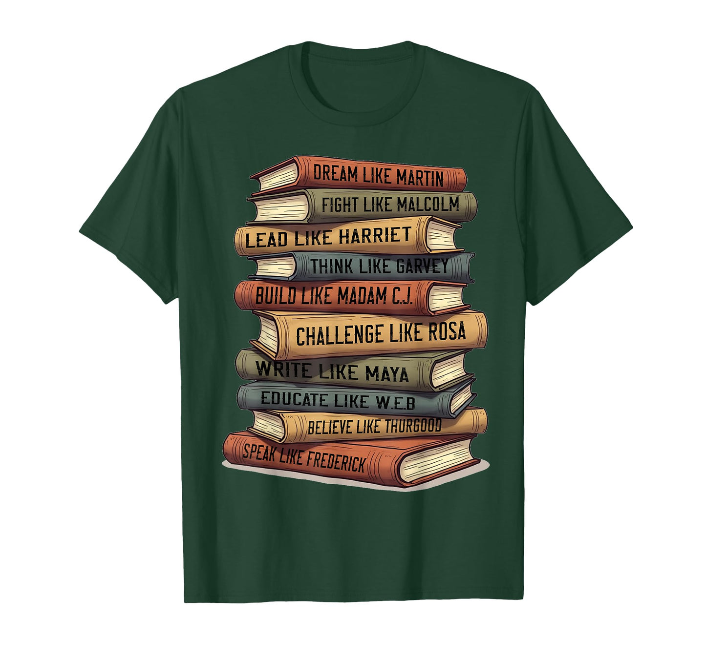 Black History Month Black Leaders African American Teachers T-Shirt