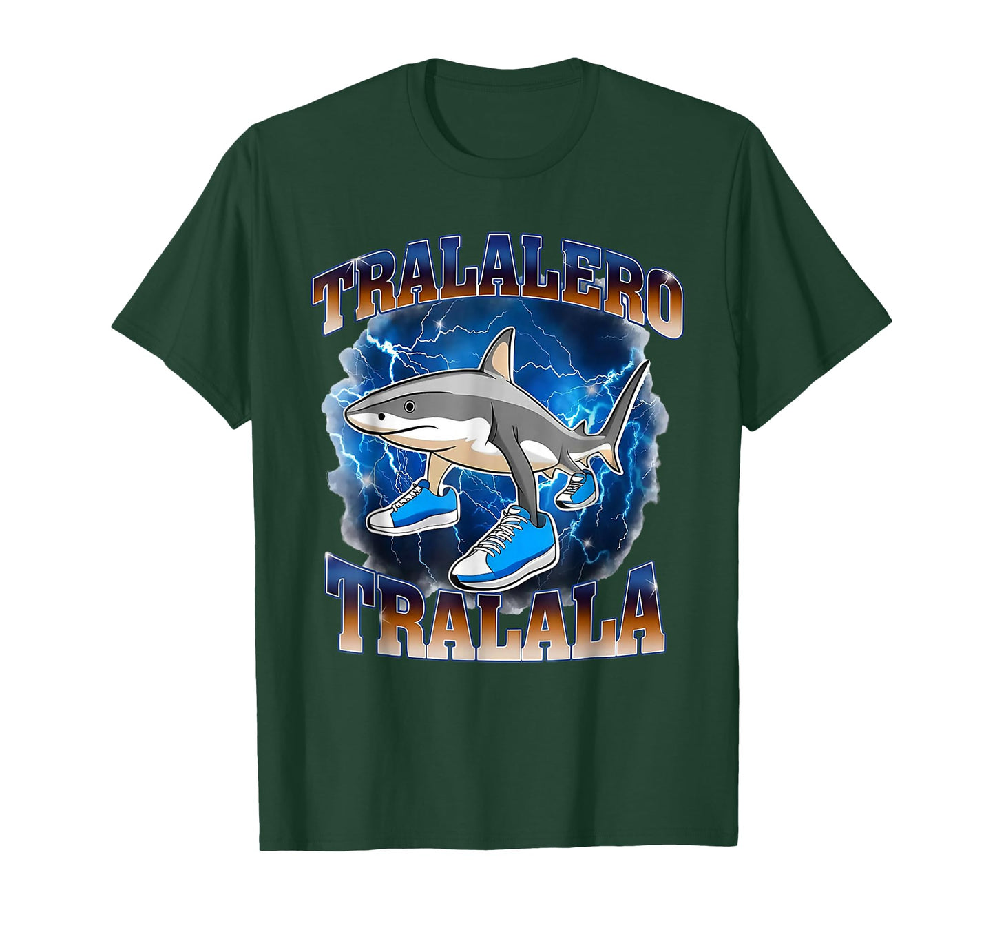 Tralalero Tralala Italian Brainrot Meme T-Shirt