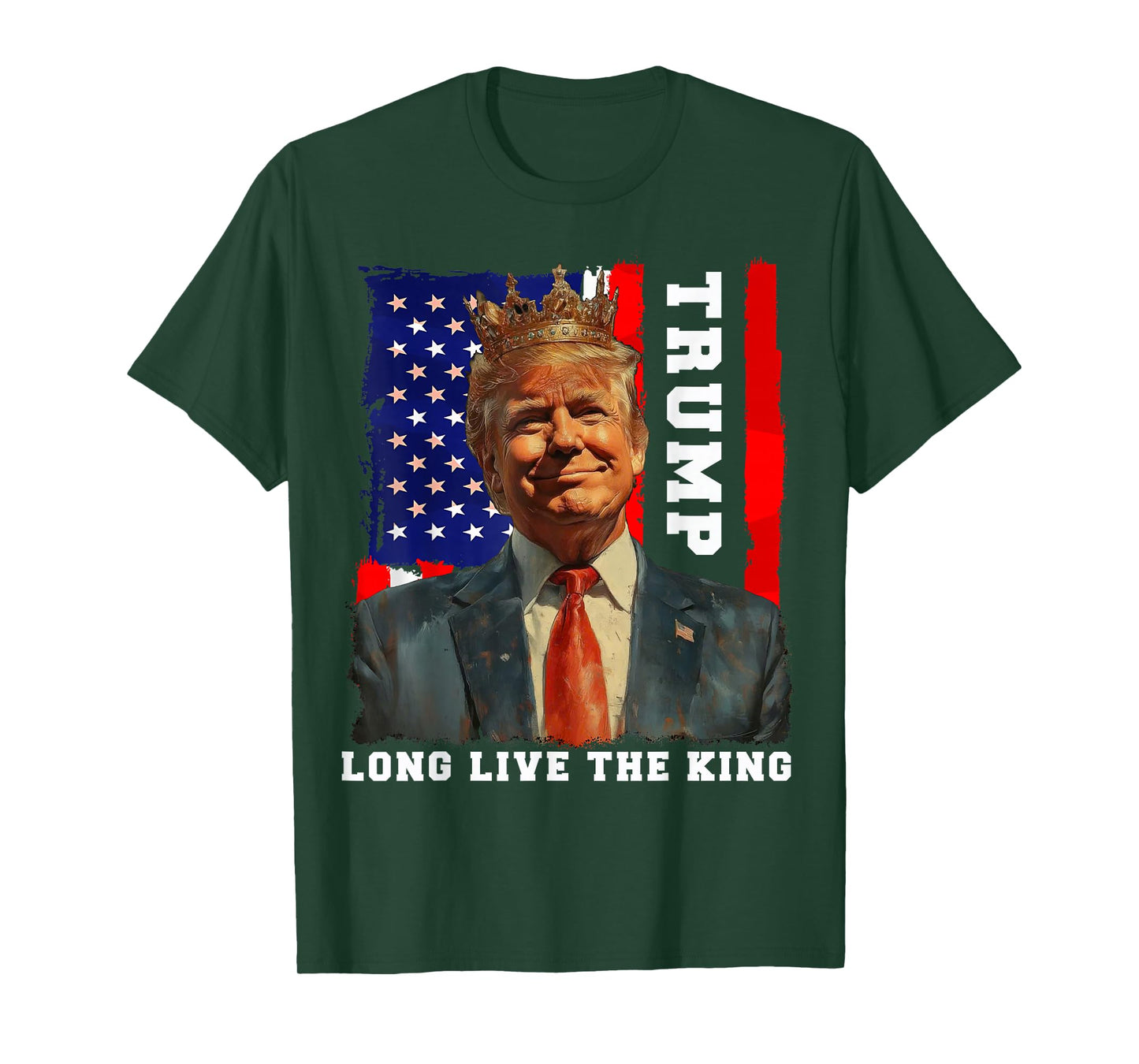 Trump King President Long Live the King Trump T-Shirt