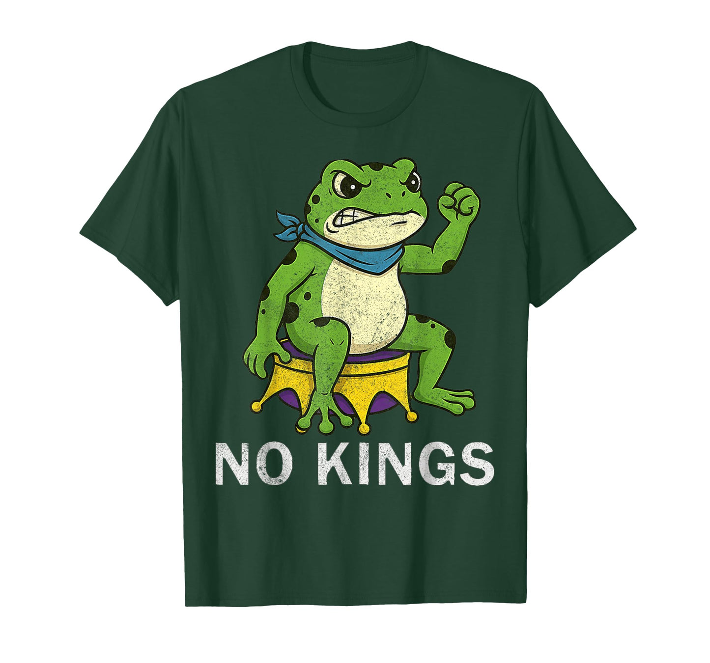 Freedom Portland Frog Resist No Kings T-Shirt