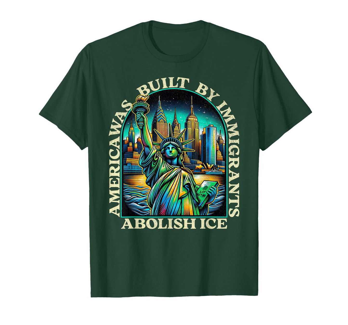 Abolish Ice Protest Support Indivisible No Kings October 18 T-Shirt
