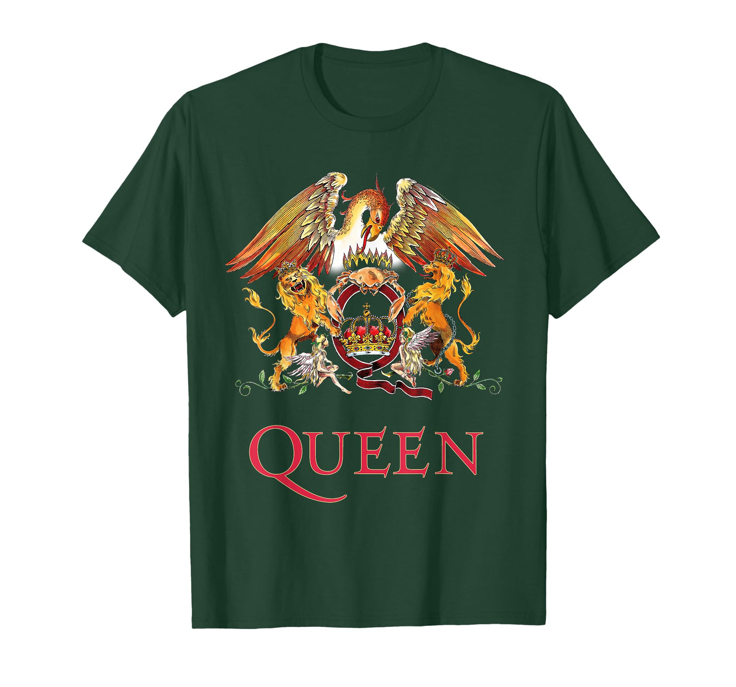 Queen Official Classic Crest T-Shirt