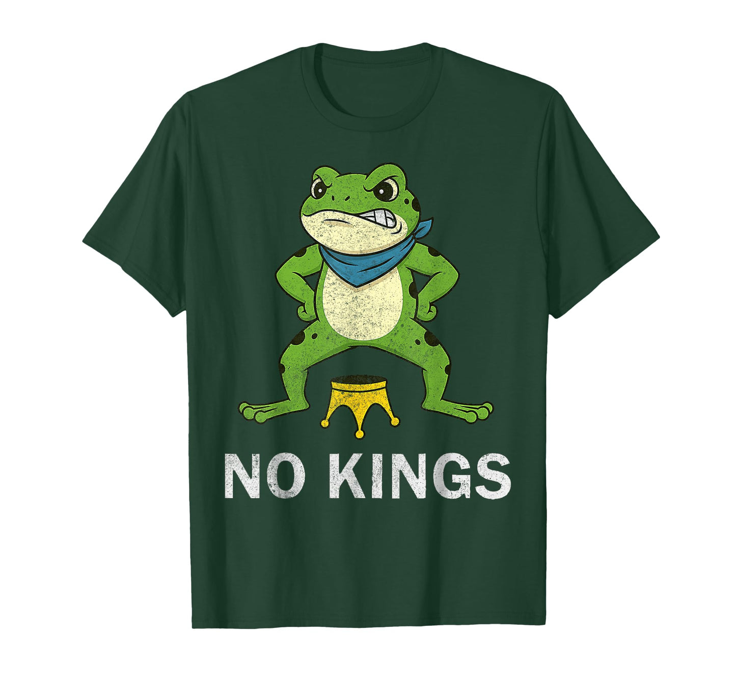 Freedom Portland Frog Resist No Kings T-Shirt