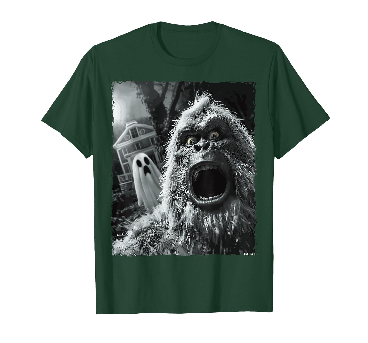 Funny Bigfoot Sasquatch Halloween T-Shirt