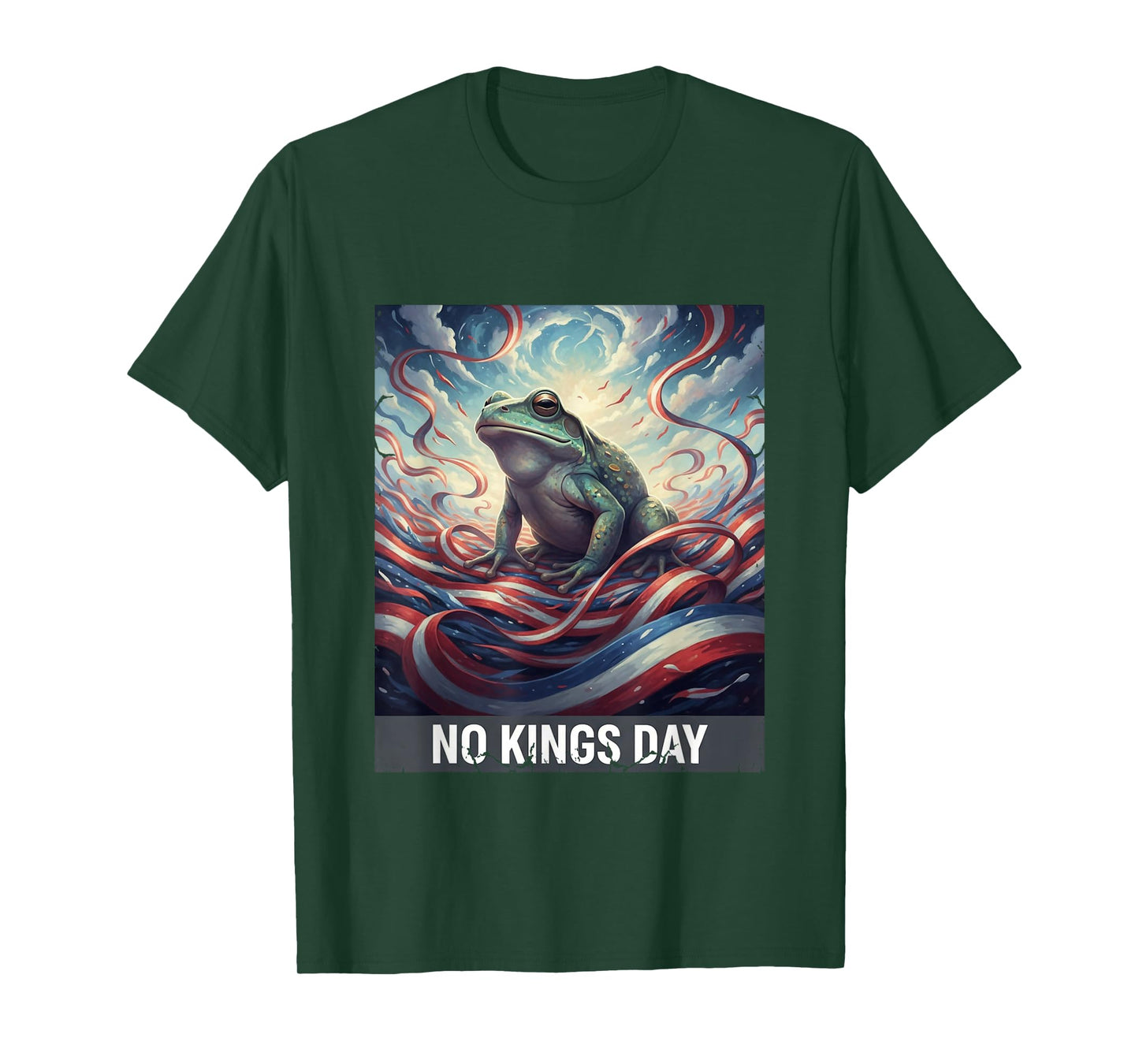 No Kings Day Portland Shirt Frog Protest T-Shirt