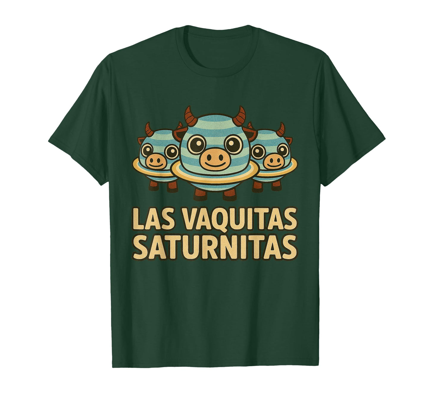 Las Vaquitas Saturnitas - Funny Italian Brainrot Kids Meme T-Shirt