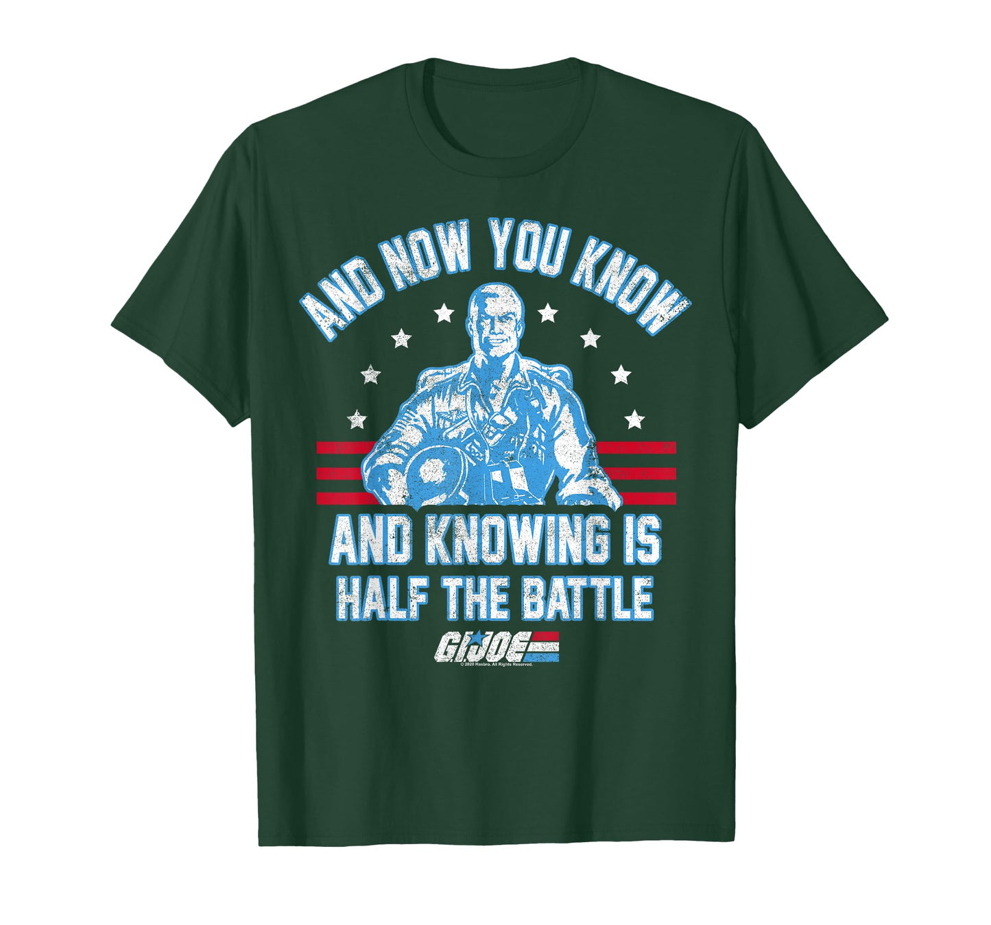 G.I. Joe Knowing Is Half The Battle Team Leader Collegiate T-Shirt