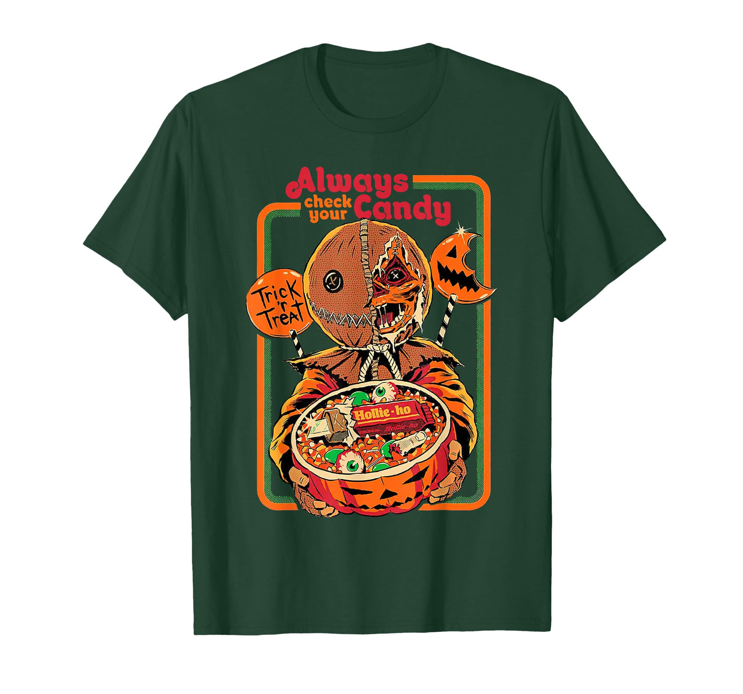 Trick 'r Treat Always Check Your Candy Halloween T-Shirt