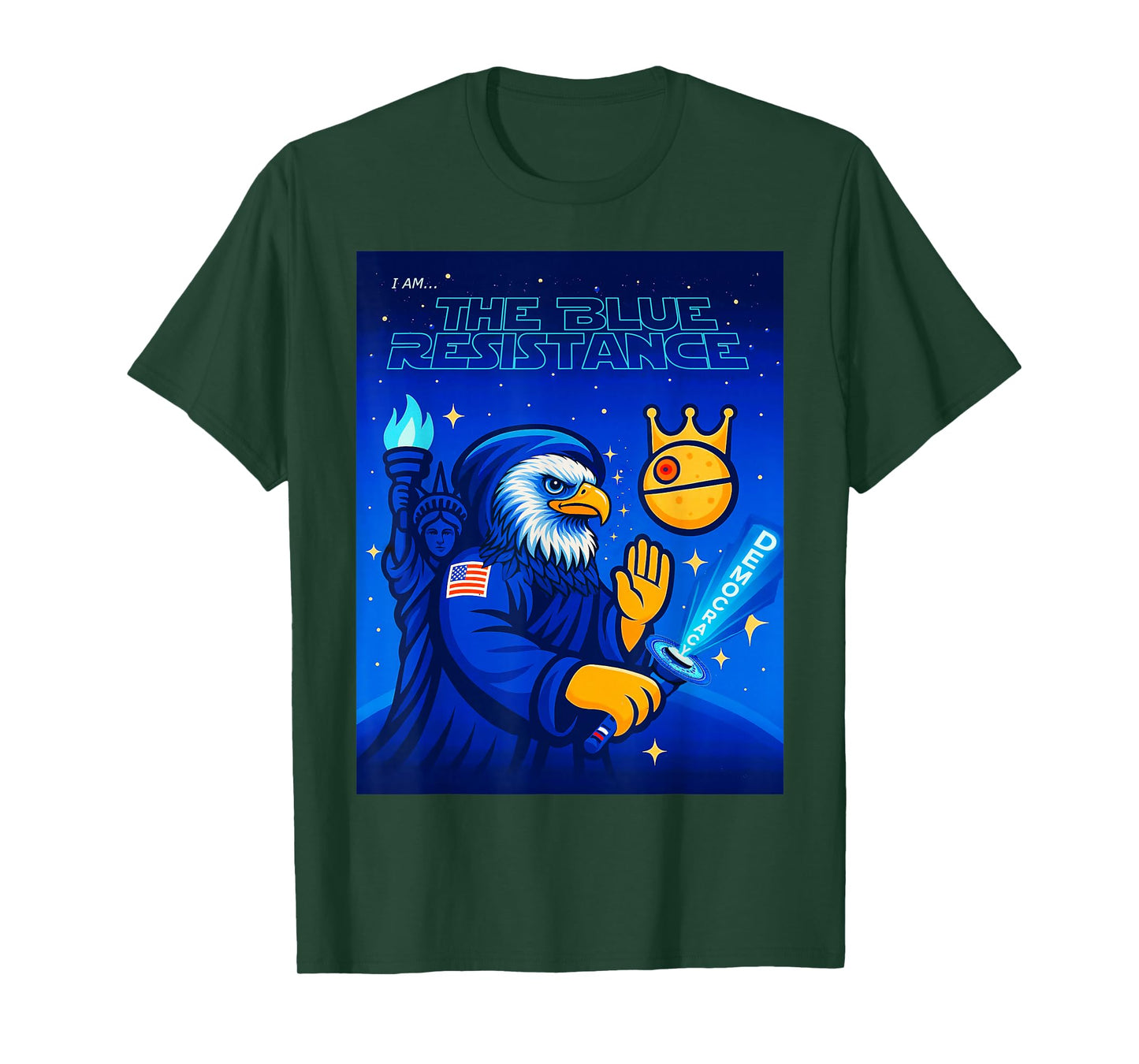 No Kings,No Wars, Resist, Liberty,Eagle,Democracy, Political T-Shirt