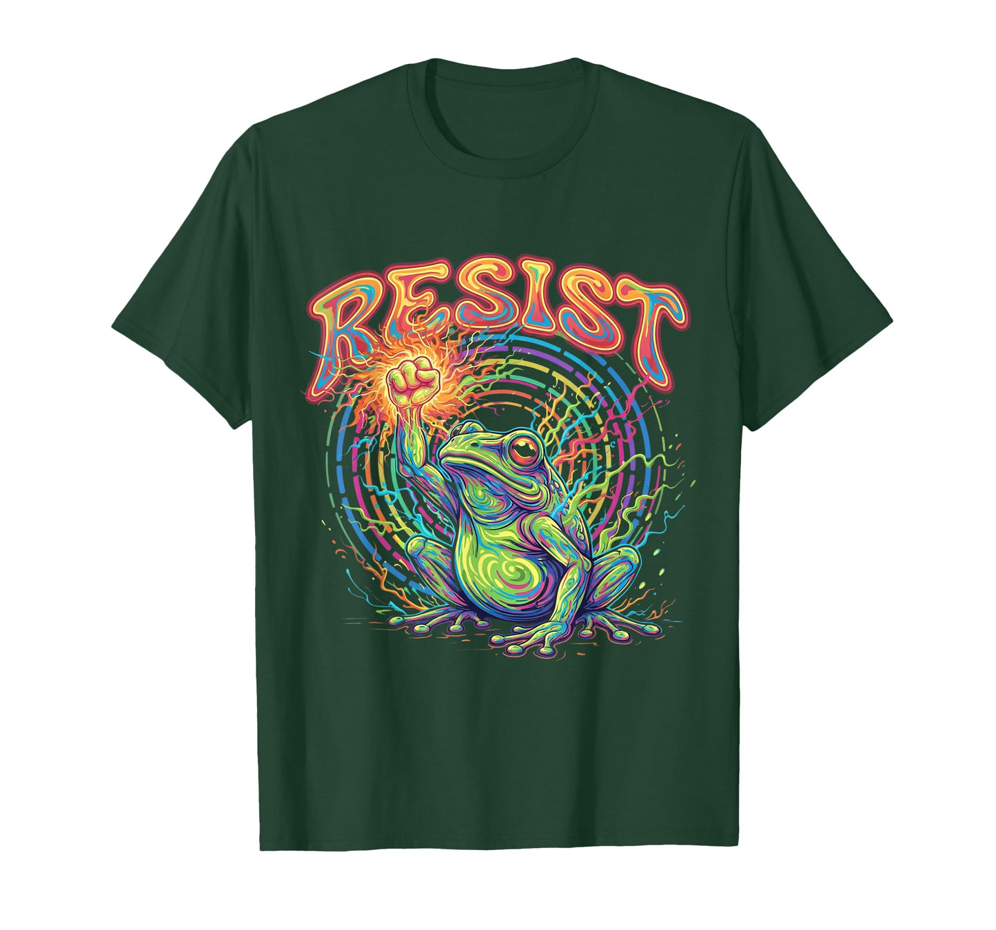 Portland Frog Protest Shirt Funny Portland Frog Protest T-Shirt
