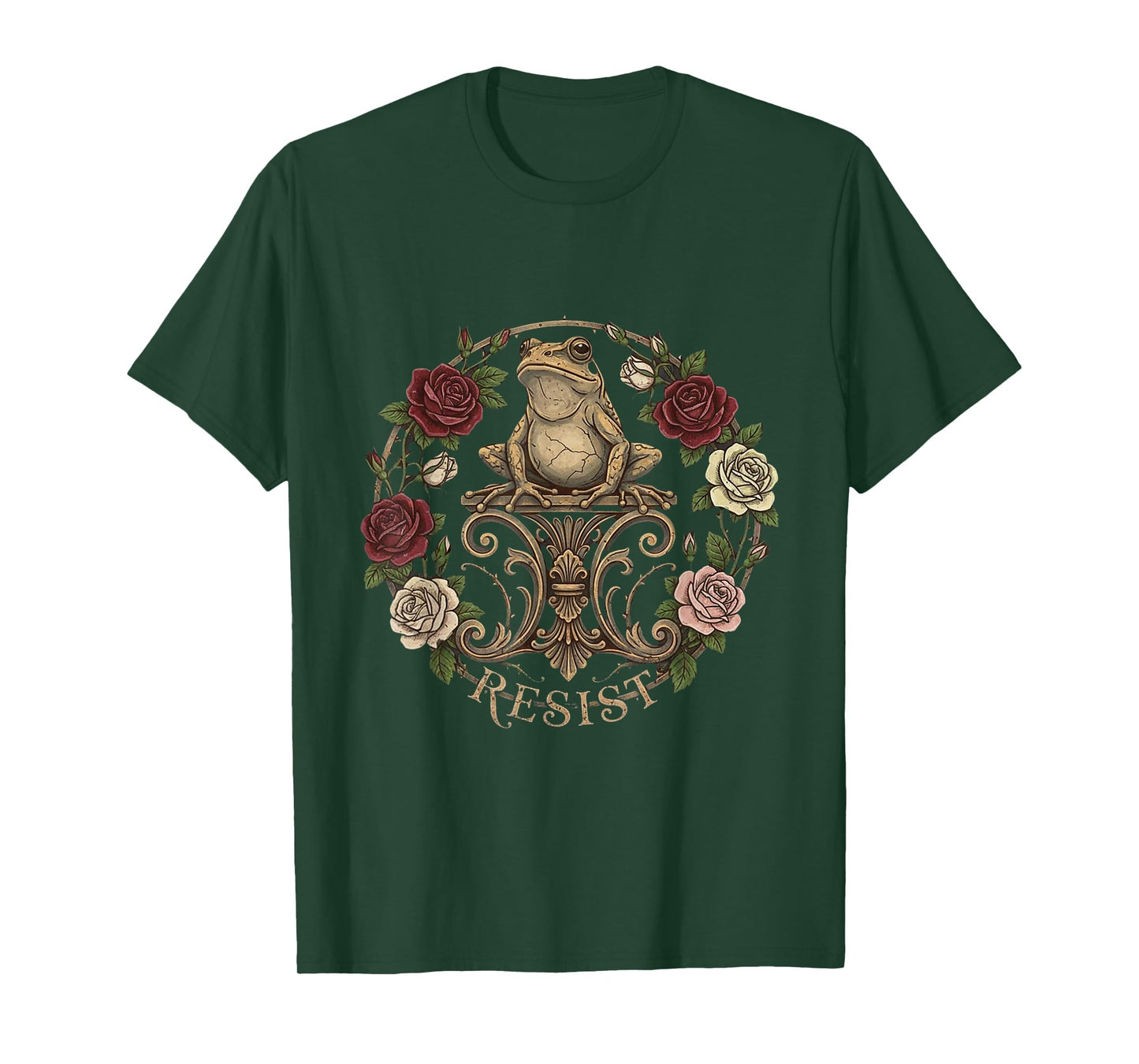Portland Resist Frog Protest No Kings Day T-Shirt