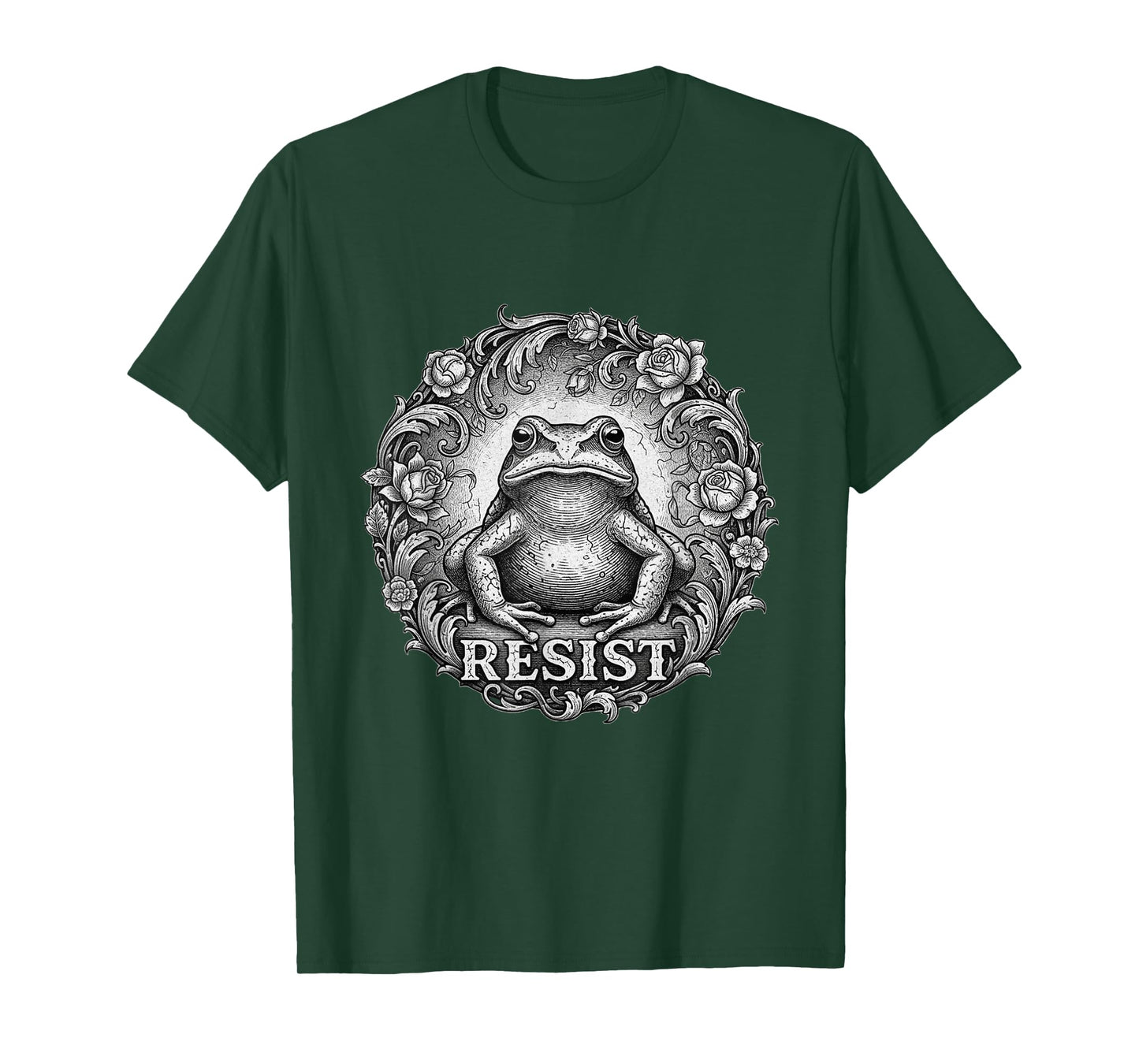 Portland Resist Frog Protest No Kings Day T-Shirt