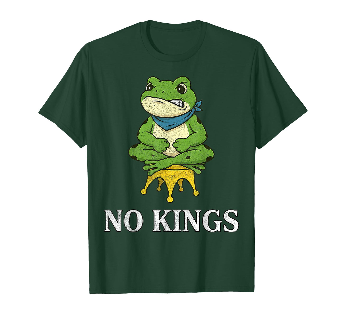 Freedom Portland Frog Resist No Kings T-Shirt