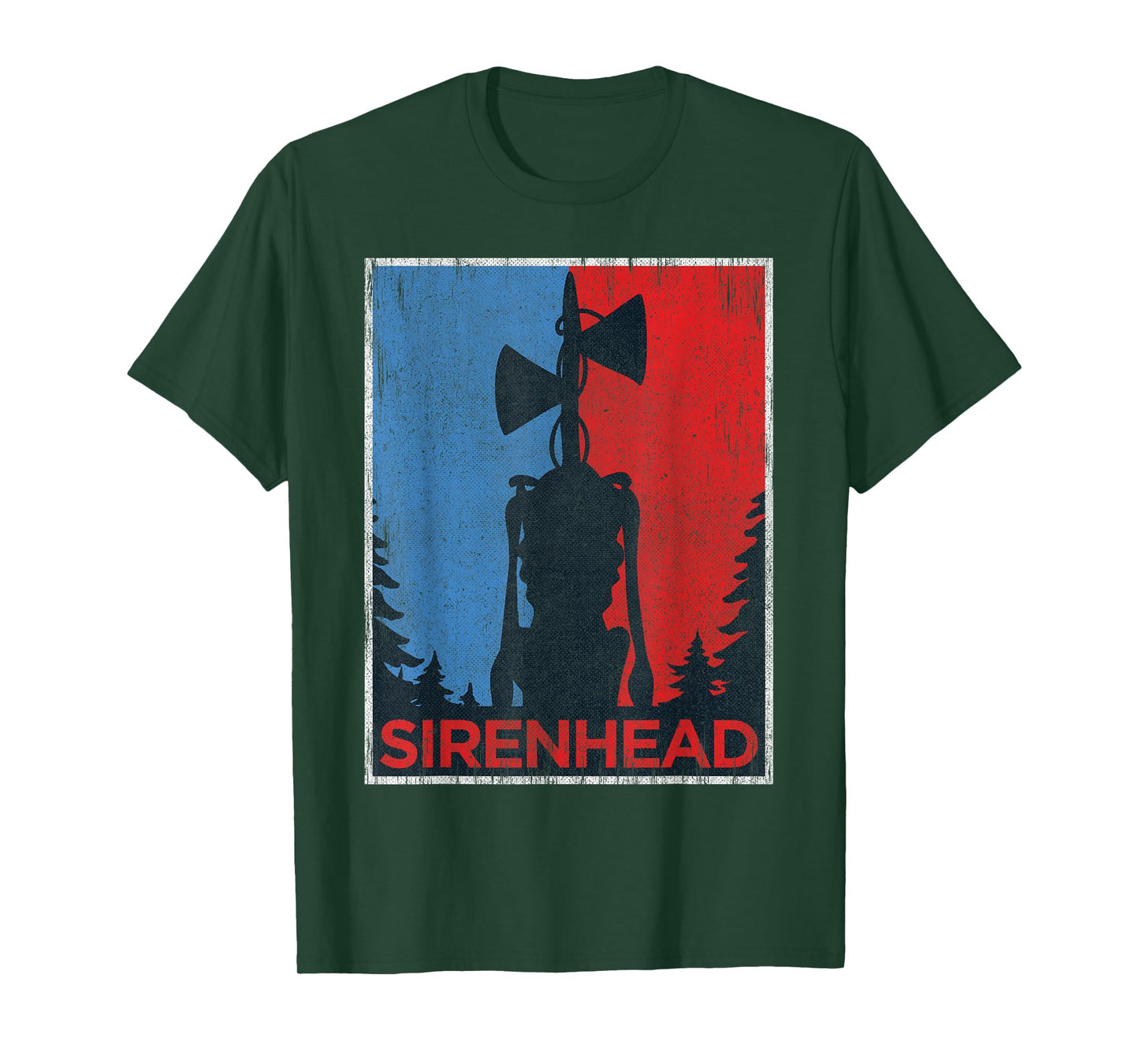 Scary Siren Head meme gamer kids boys girls xmas gifts T-Shirt