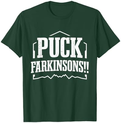 Parkinson's Disease Awareness Puck Farkinsons Parkinson's T-Shirt - T-Shirt | Forest