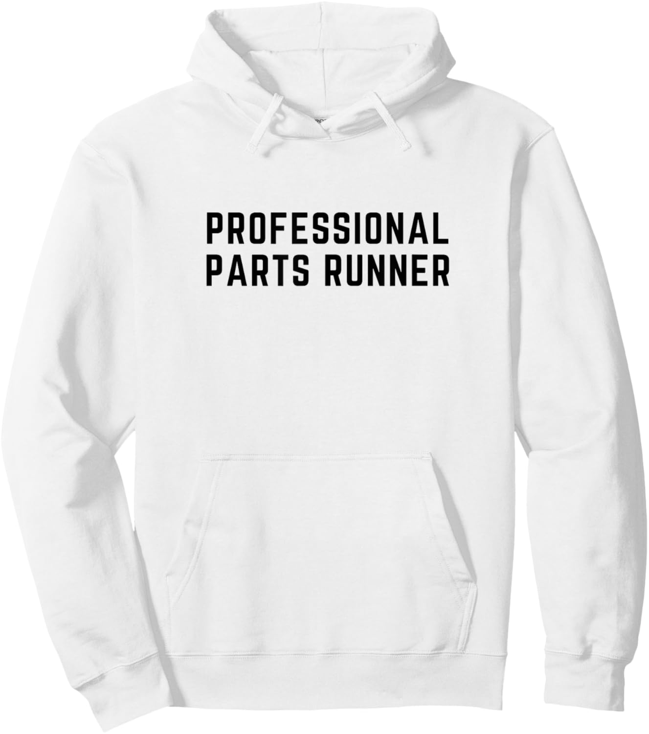 Professional Parts Runner - Farm Wife Cute Shirt Hoodie - Hoodie | White