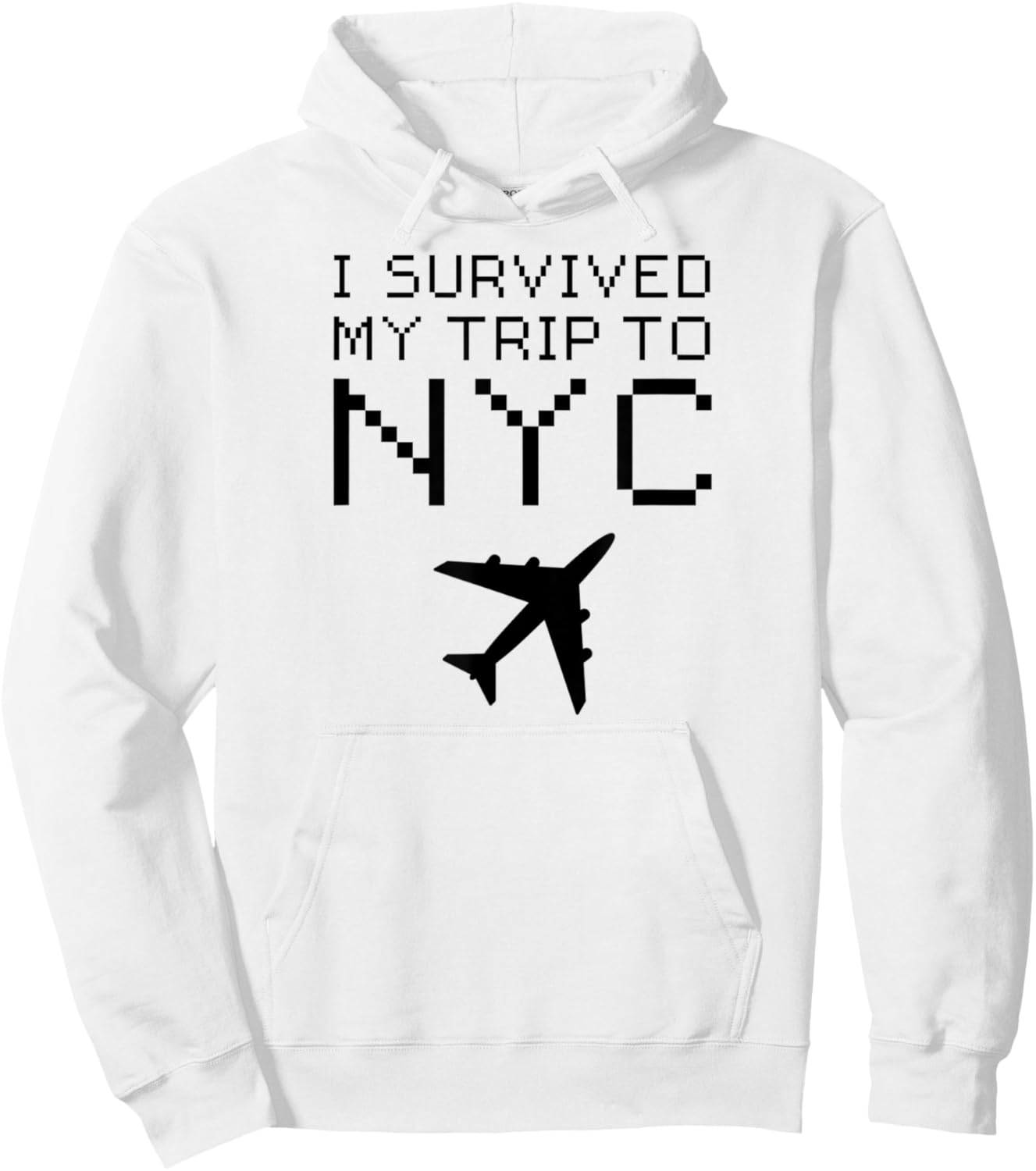 I Survived My Trip To NYC New York I Love NY Brooklyn Travel Women Kids Hoodie - Hoodie | White