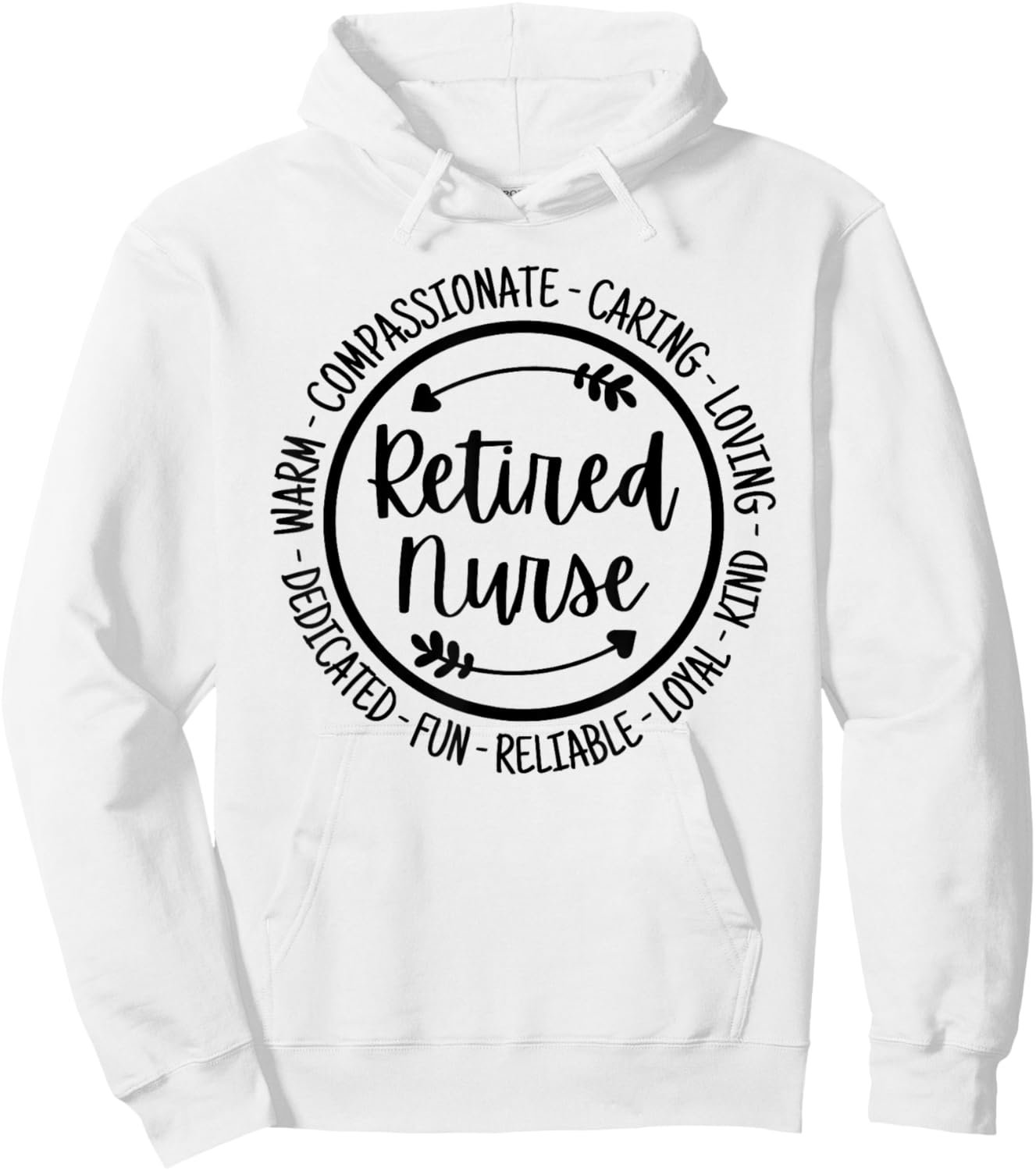 Retired Nurse Life Retiring Nursing Nurse Retirement Hoodie - Hoodie | White