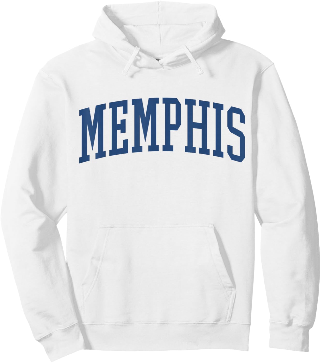Varsity Grey Memphis Hoodie - Hoodie | White