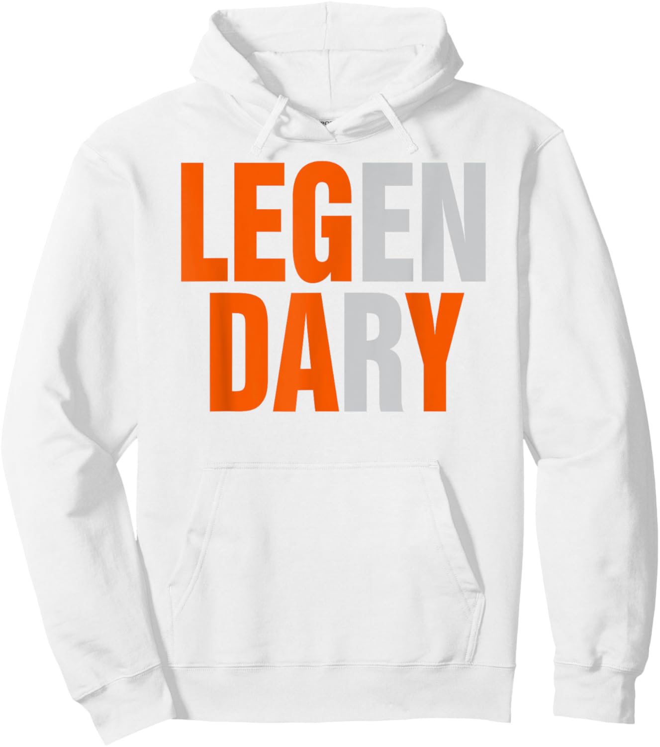 Legendary Leg Day I Workout Training Sweat Hoodie - Hoodie | White