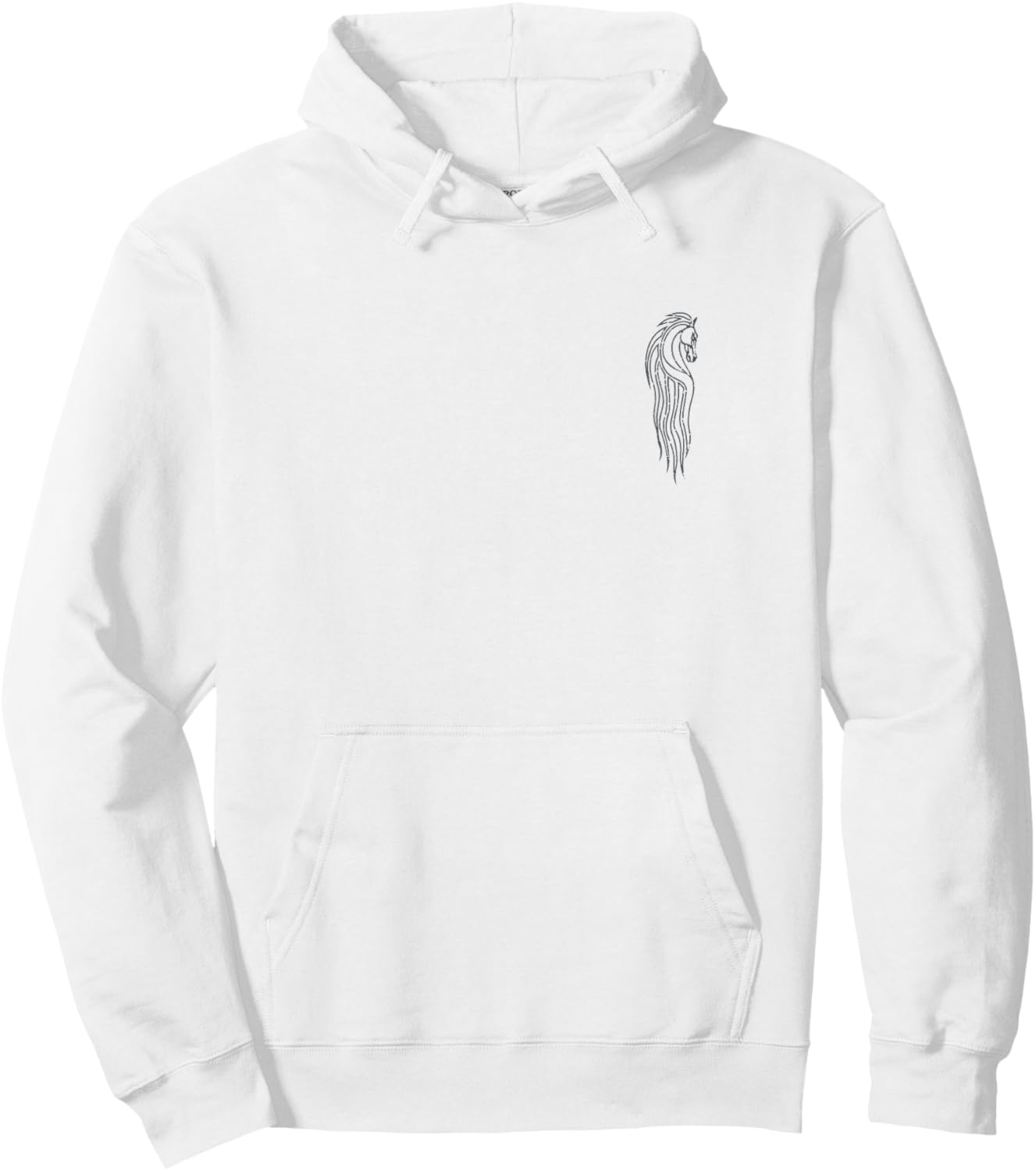 The Lord of The Rings Front Back Map and Logo Fantasy Movie Hoodie - Hoodie | White