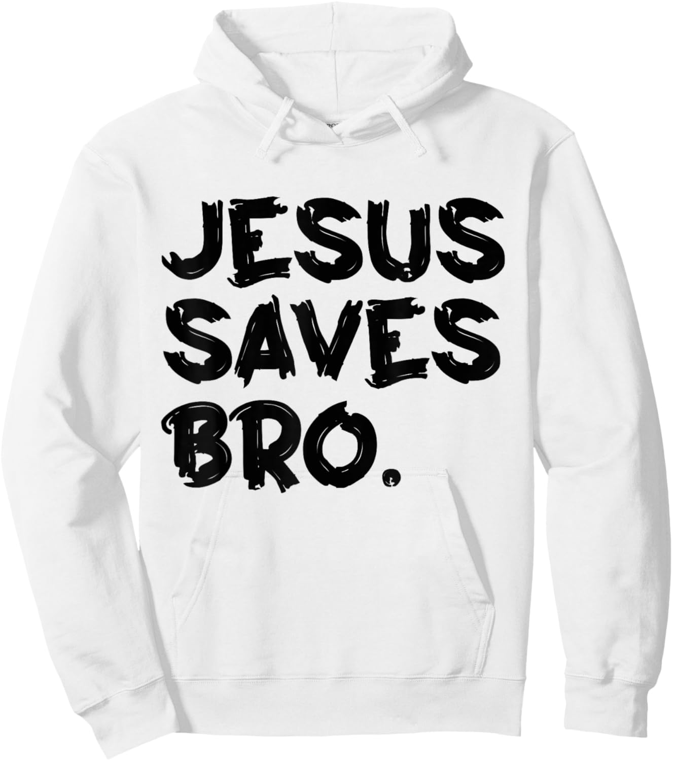 Jesus Saves Bro Hoodie - Hoodie | White