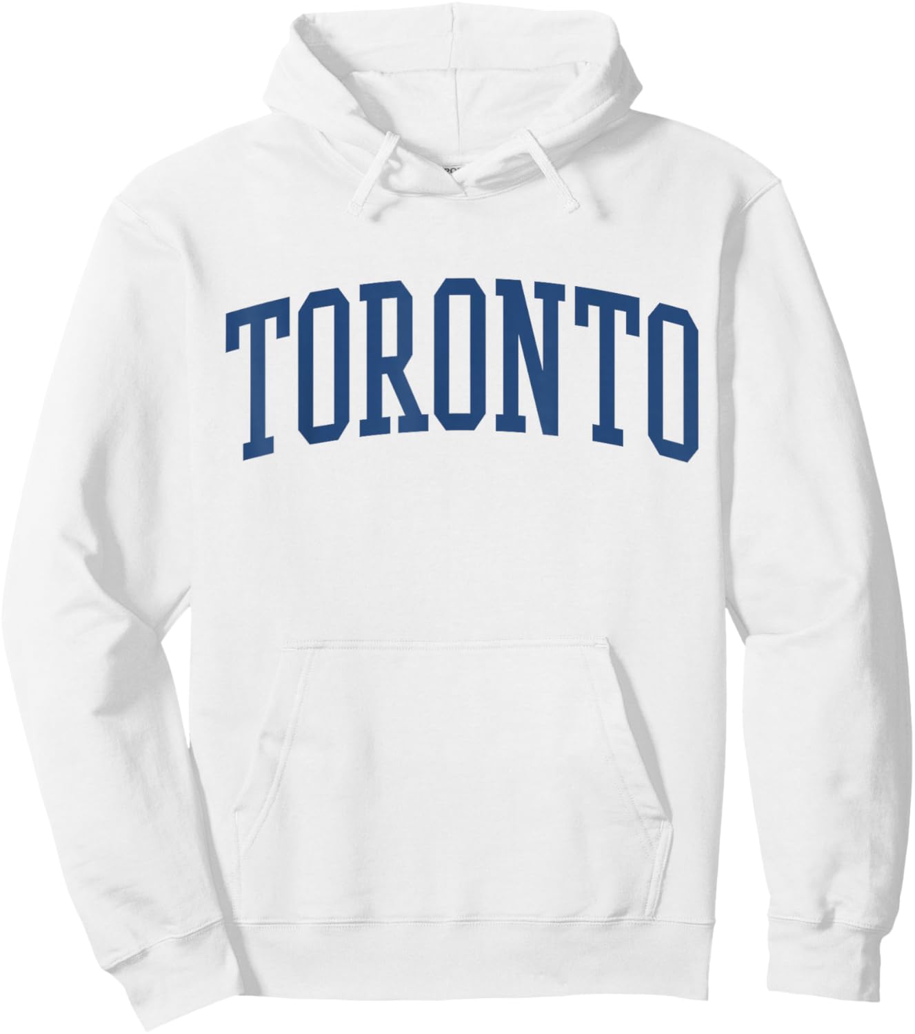 Varsity Grey Toronto Hoodie - Hoodie | White