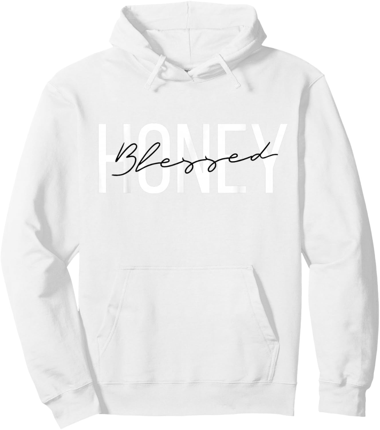 Blessed Honey Grandma Honey Grandmother Hoodie - Hoodie | White