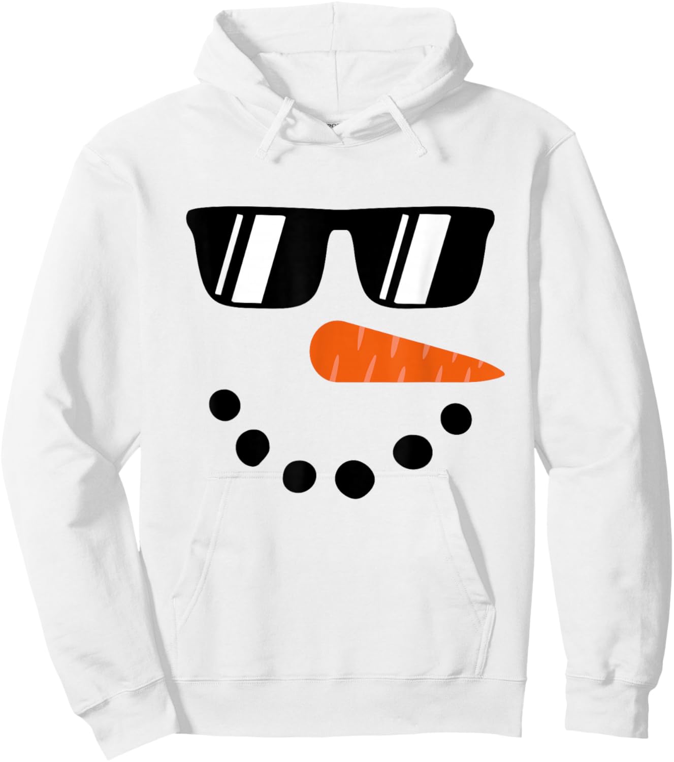 Snowman Shirts for Boys Kids Toddlers Women Christmas Winter Hoodie - Hoodie | White