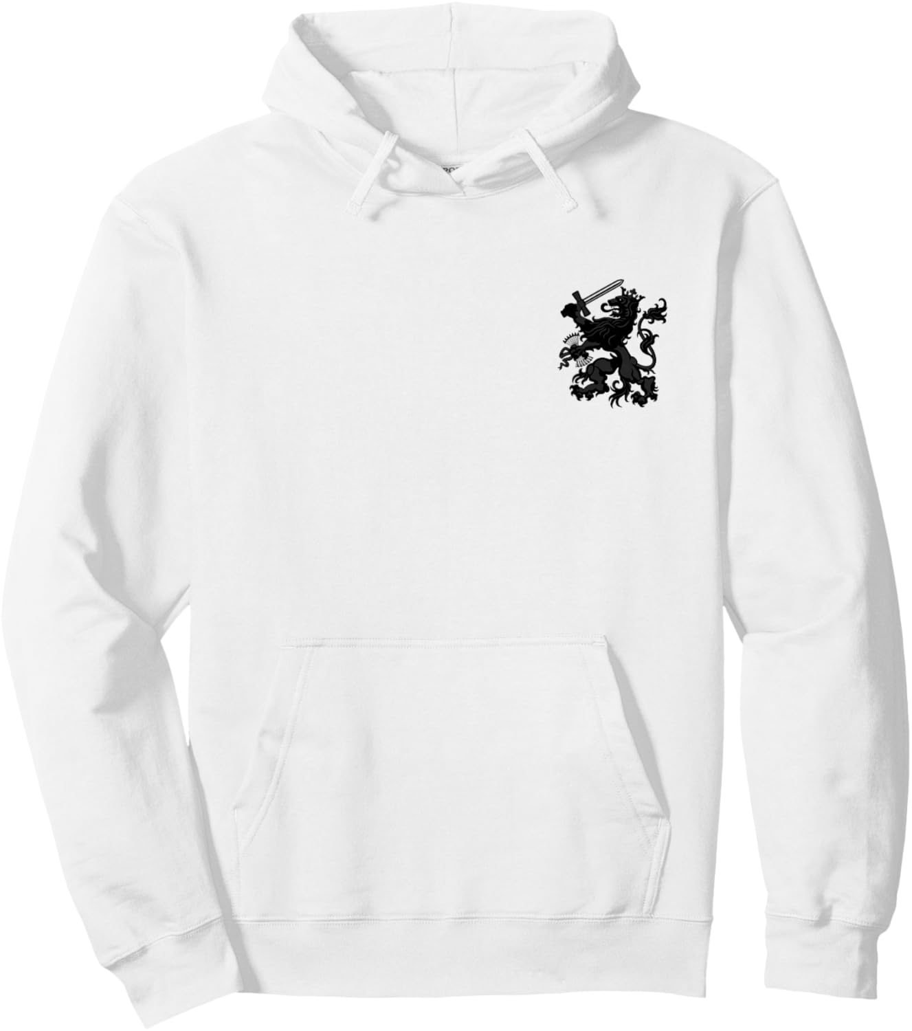 Netherlands Flag Dutch Pride Holland Roots Lion Coat of Arms Hoodie - Hoodie | White
