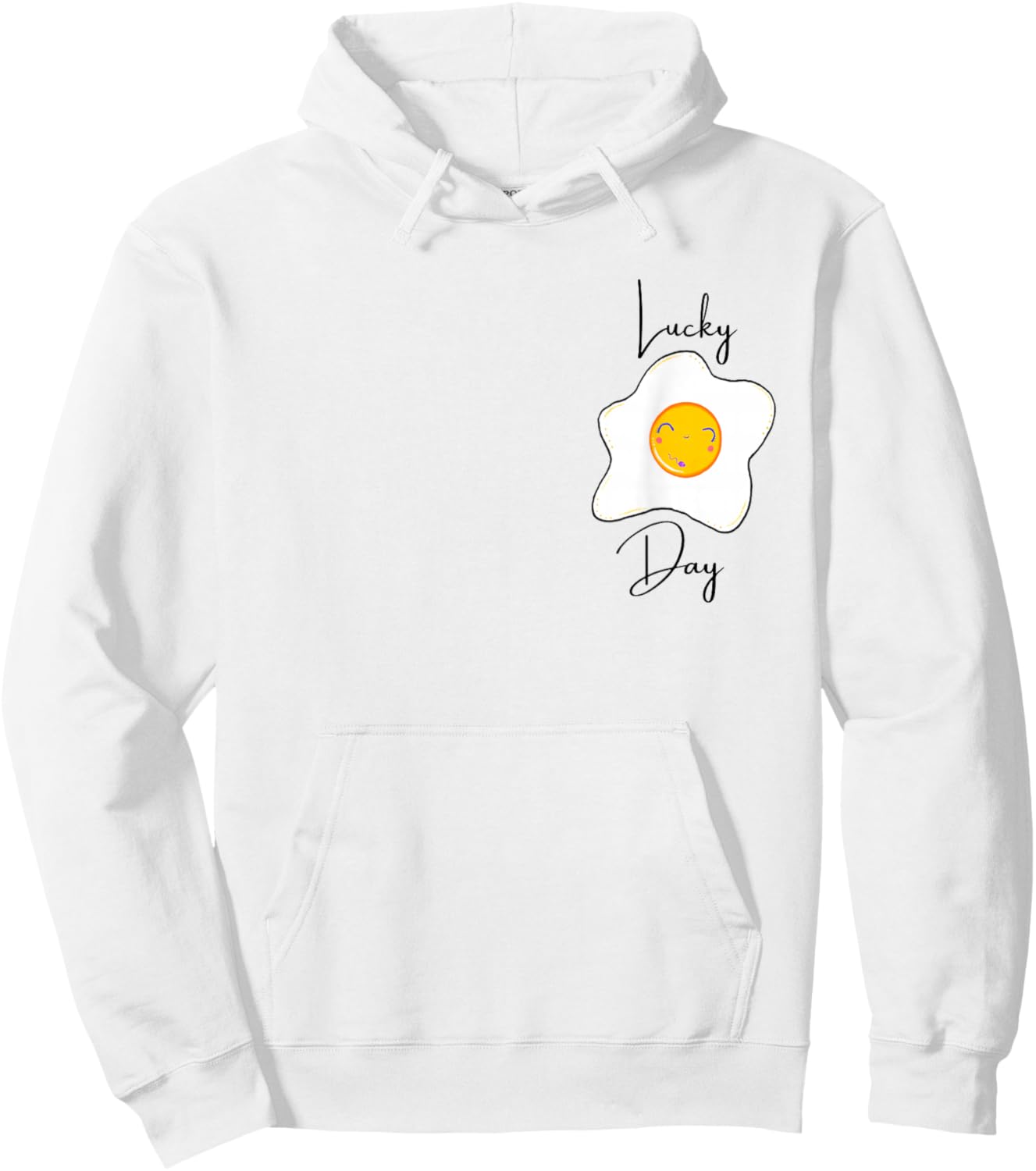 Lucky Egg Transfer Embryo Retrieval Day IVF IUI Support Gift Hoodie - Hoodie | White