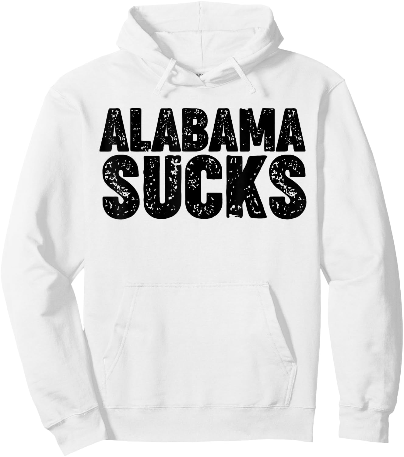 Alabama Sucks Hoodie - Hoodie | White