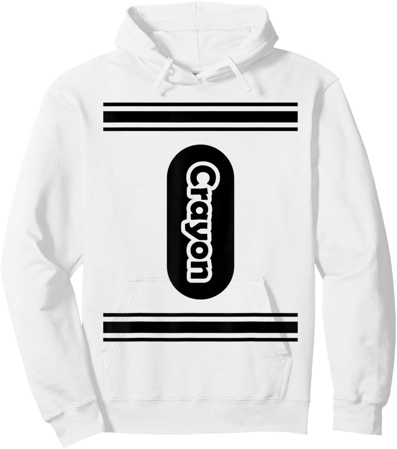 Pick Any Color Crayon Box Halloween Costume Couple & Group Hoodie - Hoodie | White