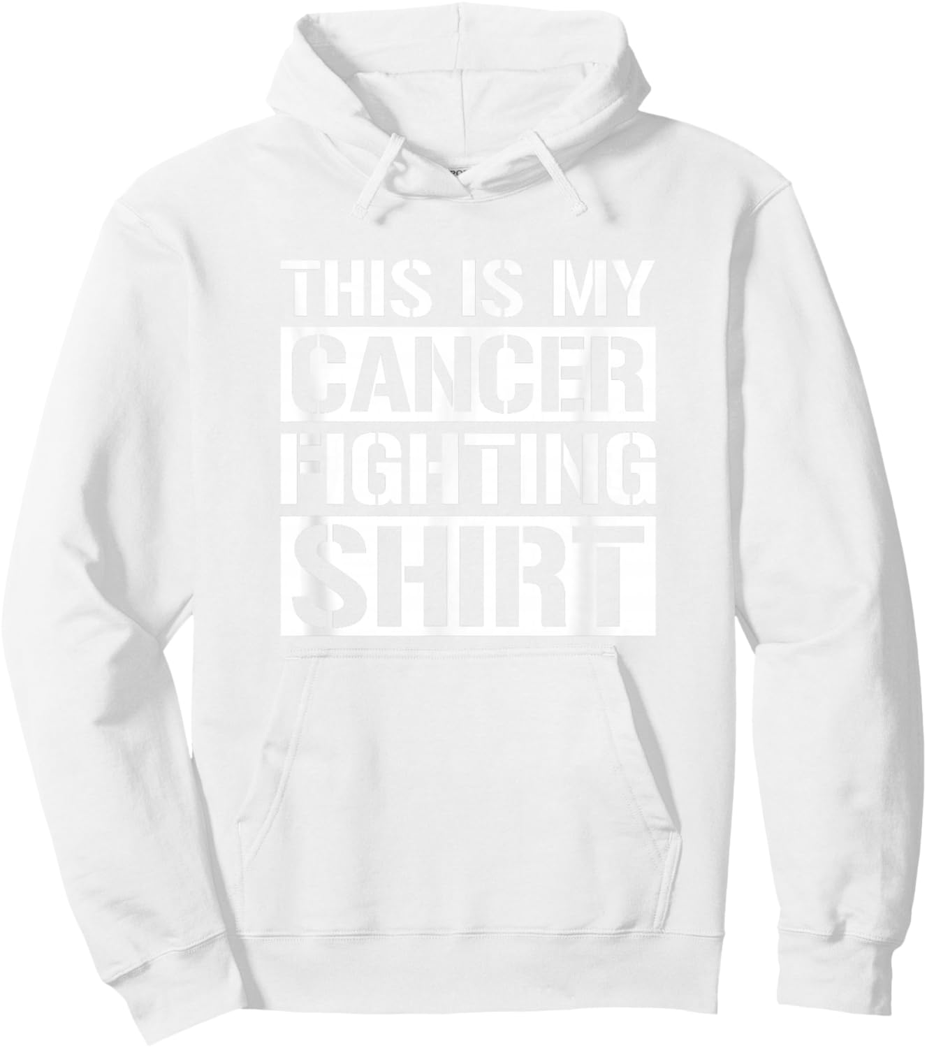 Orange Leukemia Warrior, This Is My Cancer Fighting Hoodie - Hoodie | White