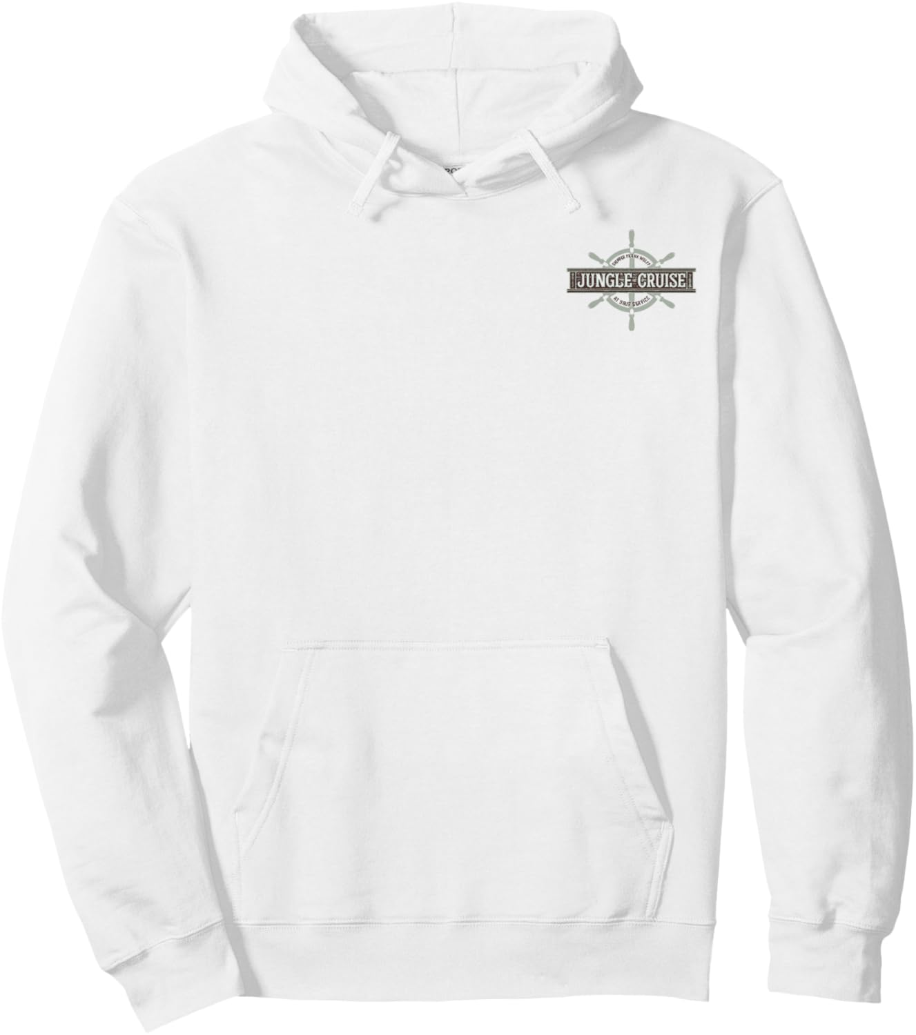Disney Jungle Cruise Your Dreamboat Has Arrived Front & Back Hoodie - Hoodie | White