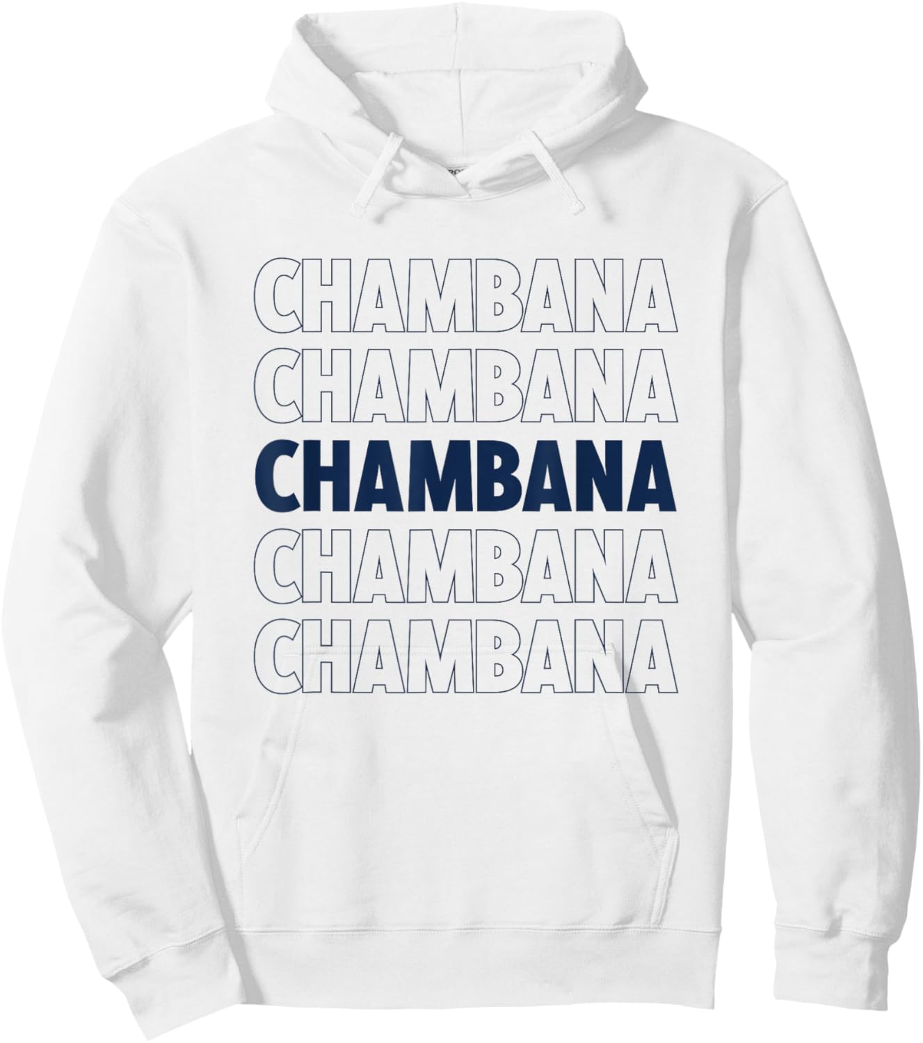 Champaign Urbana Illinois Home State Hoodie - Hoodie | White