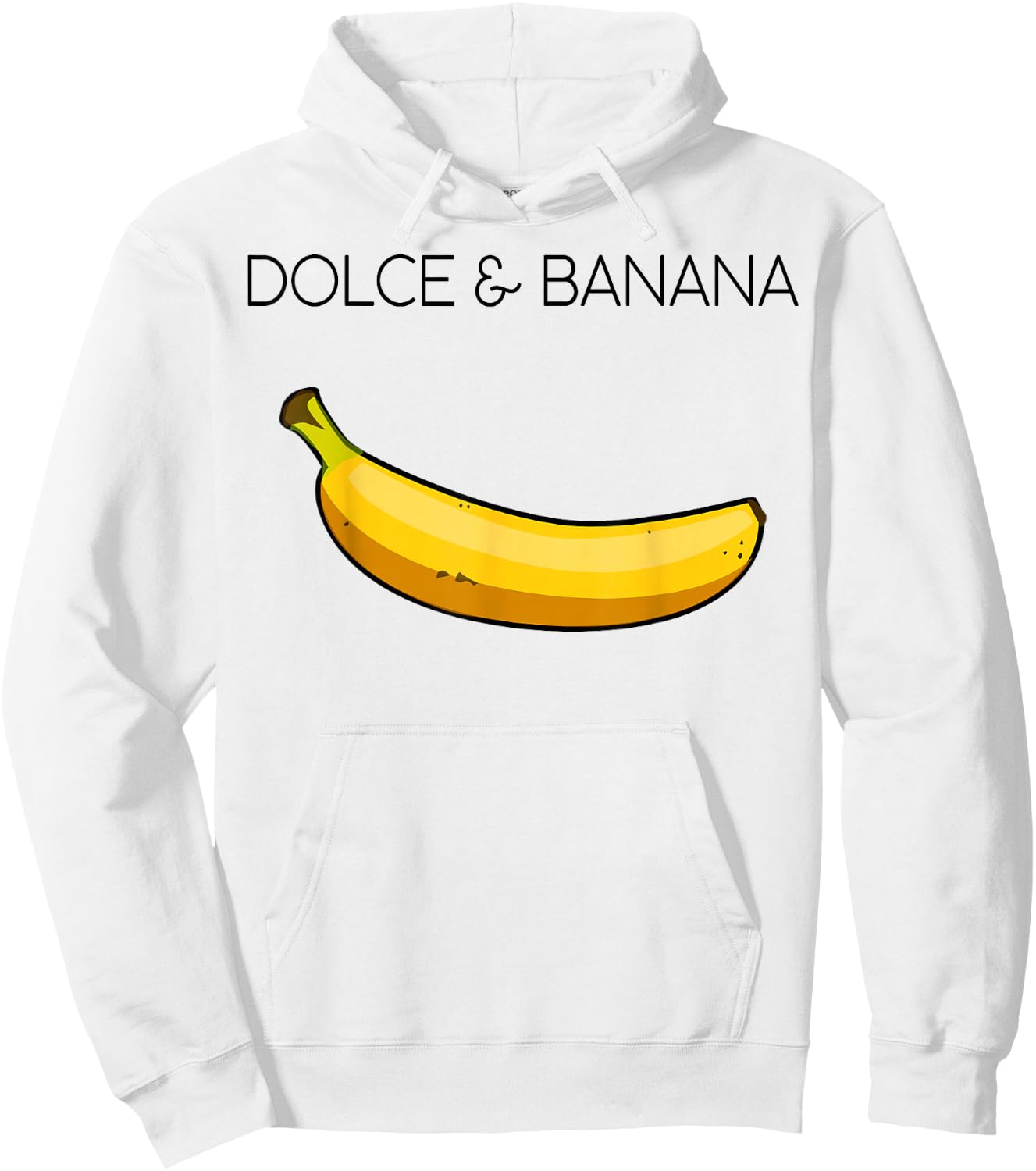 Dolce & Banana Hoodie - Hoodie | White