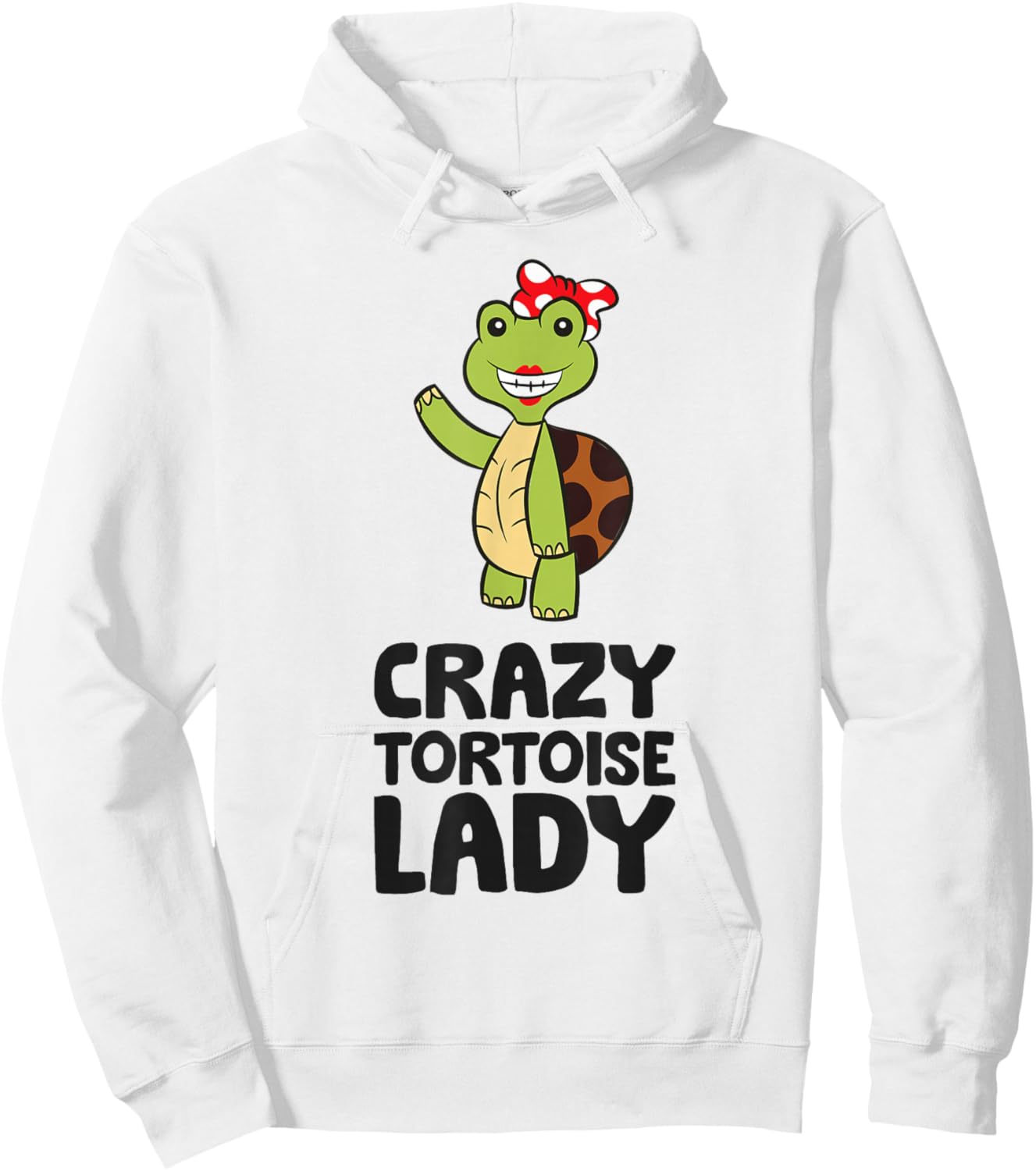 Tortoise Mom Reptile Crazy Tortoise Lady Hoodie - Hoodie | White